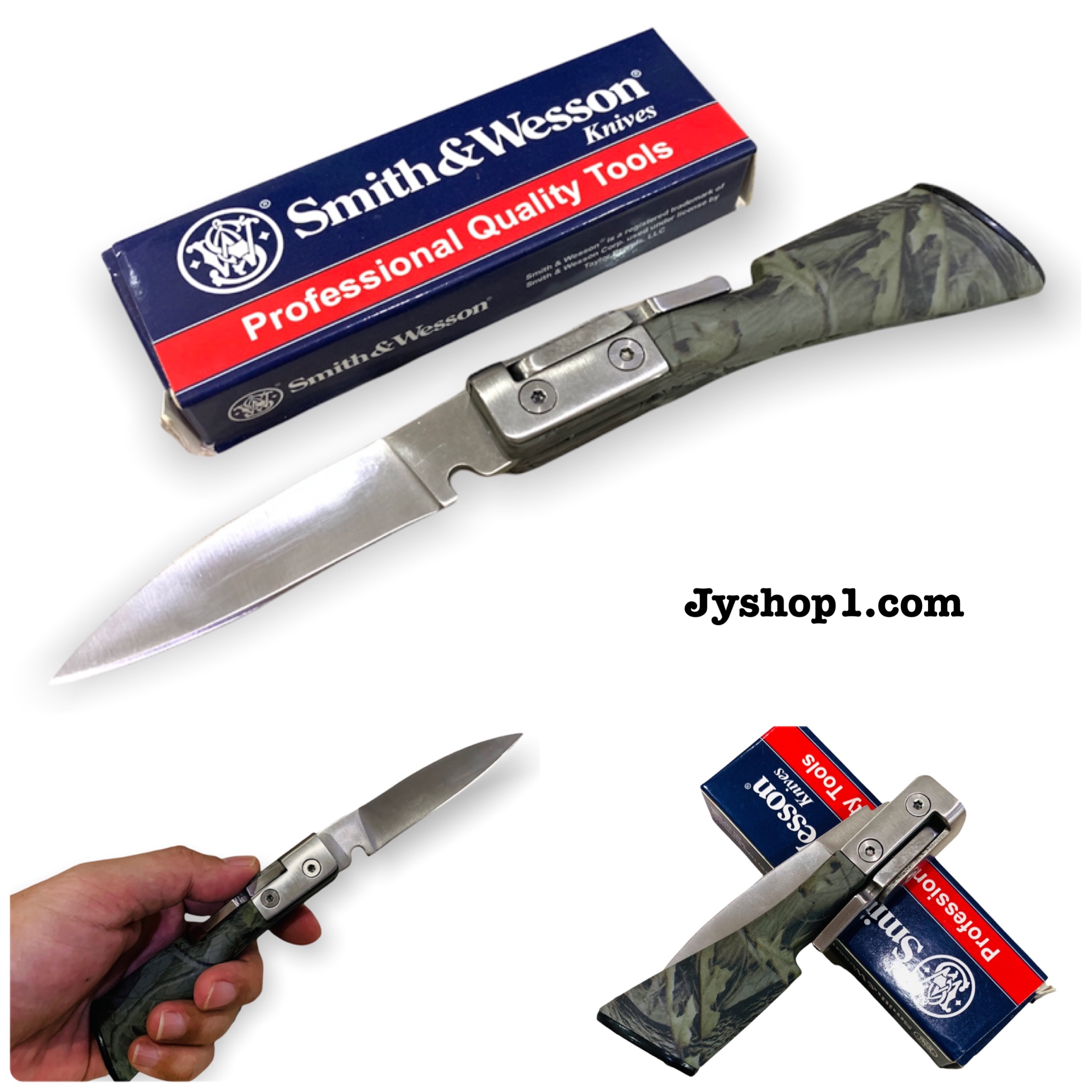 มีดพับ มีดพก Smith&Wesson SW50BS