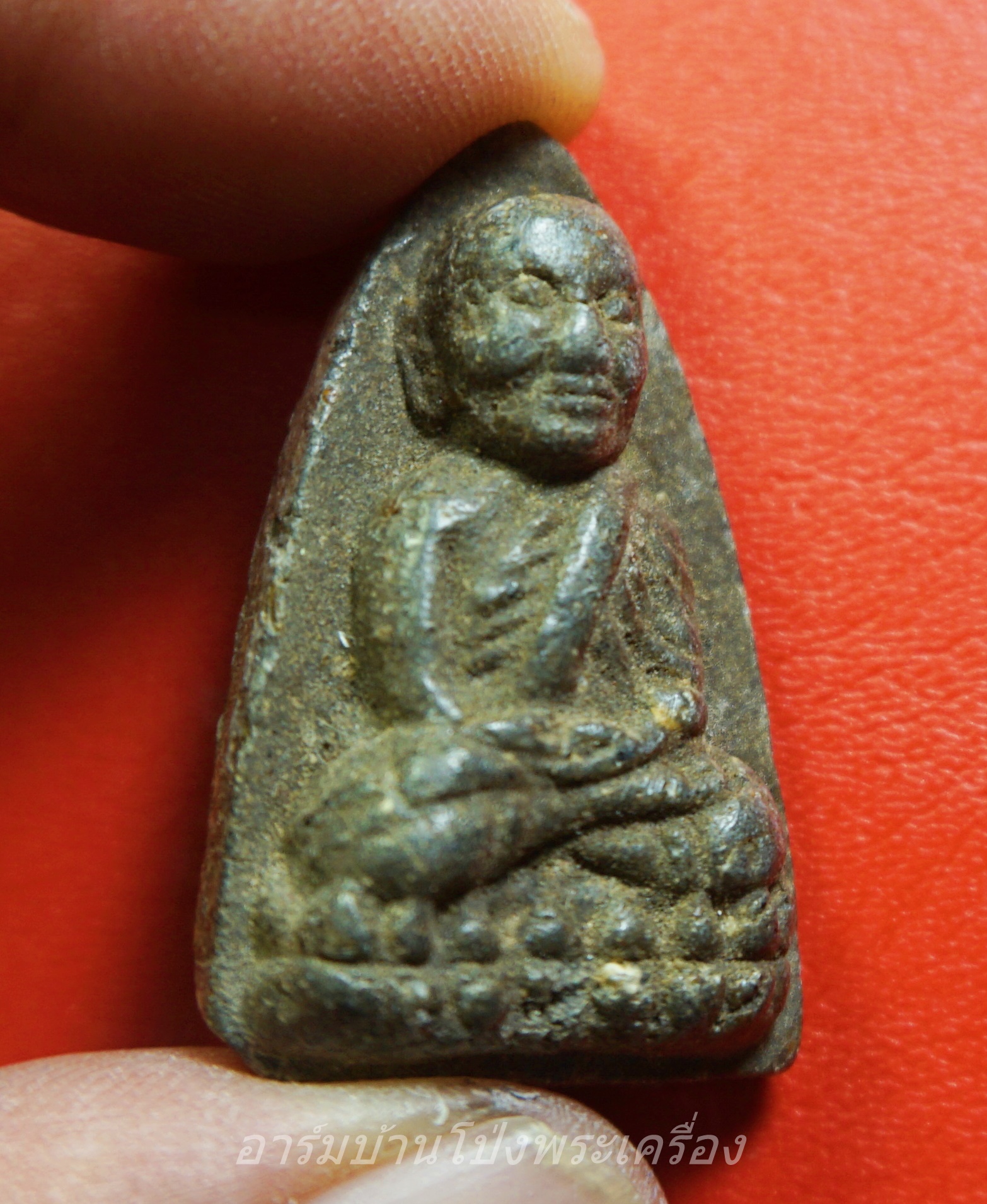 หลวงปู่ทวด ออกวัดสระพัง จ.นครปฐม หลวงปูแผ้วปลุกเสก เนื้อผง(องค์ที่1)