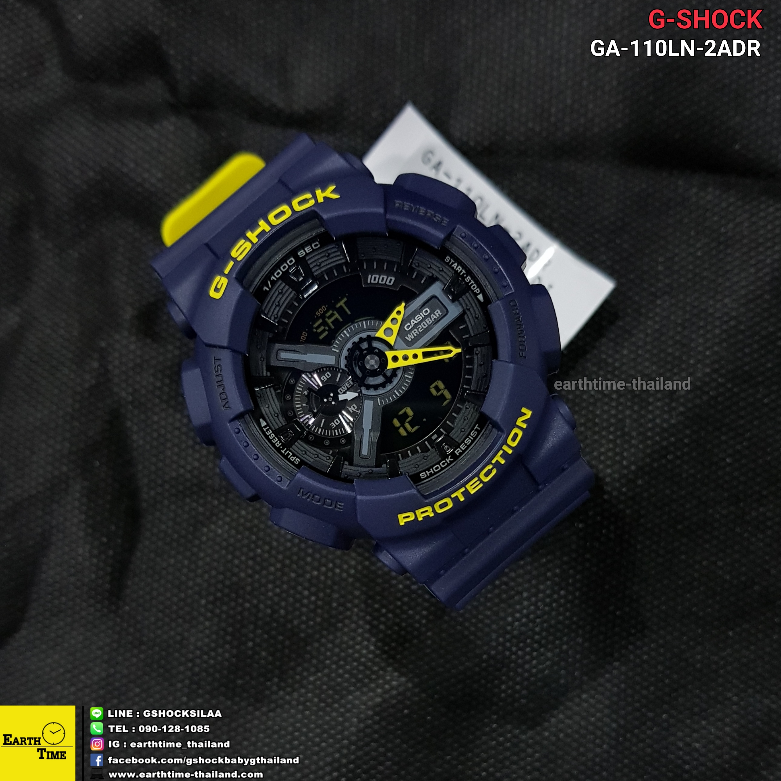 G-Shock ของใหม่แท้100% รับประกัน 1 ปี GA-110LN-2ADR