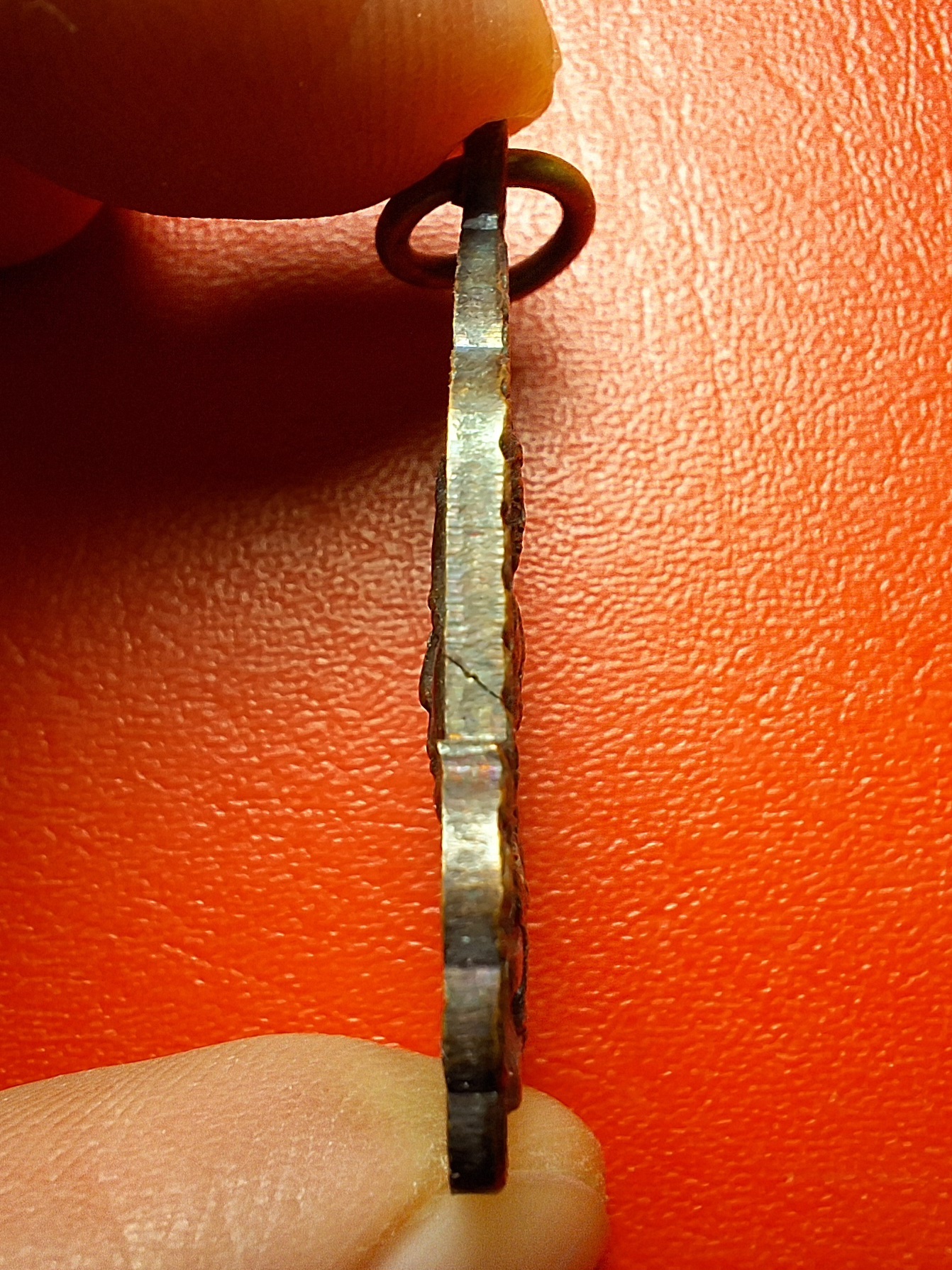 พระวิษณุกรรม ชมรมฝึกอาชีพศิลปหัตกรรมไทย อยุธยา เนื้อทองแดงรมดำ(องค์ที่2)