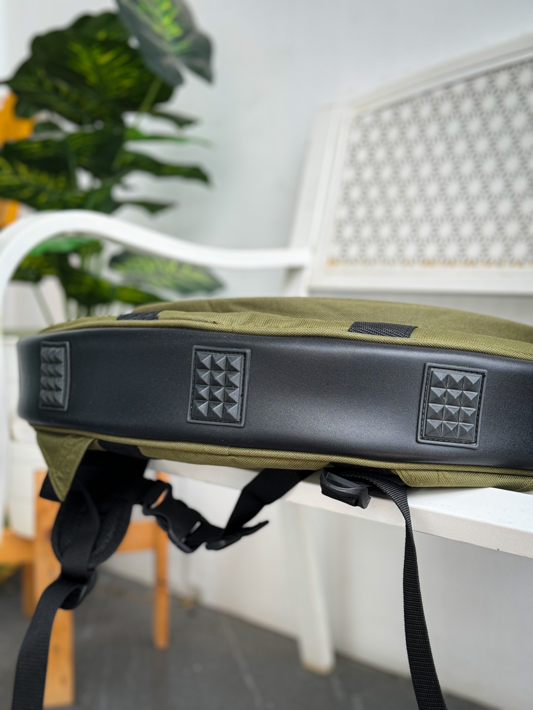 กระเป๋าฉาบ CMC เขียวล้วน บุฟองน้ำหนา ใส่ฉาบได้ทุกขนาด เลือกสีได้ กระเป๋าใส่ฉาบ ใส่ได้ถึง 22 นิ้ว ป้องกันอย่างดี