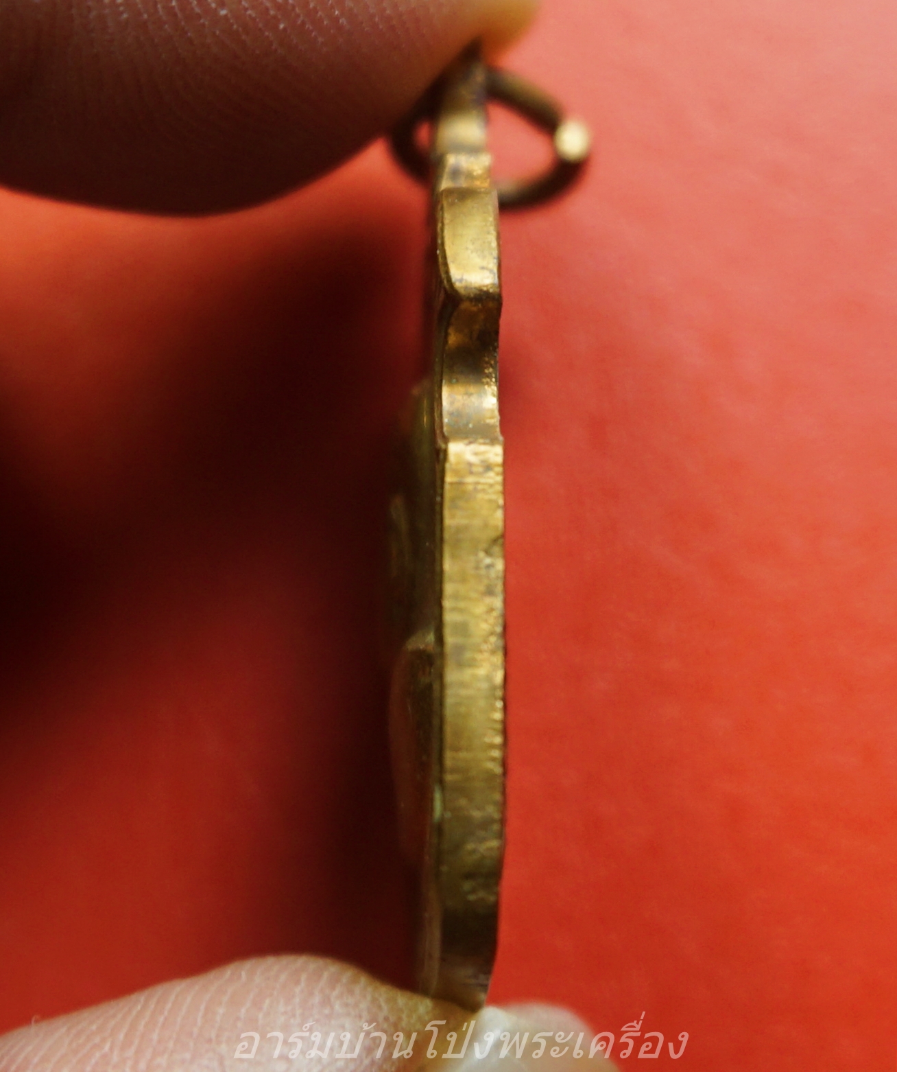 สมเด็จพระสังฆราช จวน (อุฏฐายีมหาเถระ) วัดมกุฏกษัตริยาราม ปี๒๕๑๑ แบบเหรียญอาร์ม เนื้อทองเหลือง(องค์ที่1)