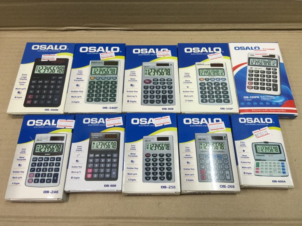 เครื่องคิดเลขจีน osalo รุ่น OS-320PK