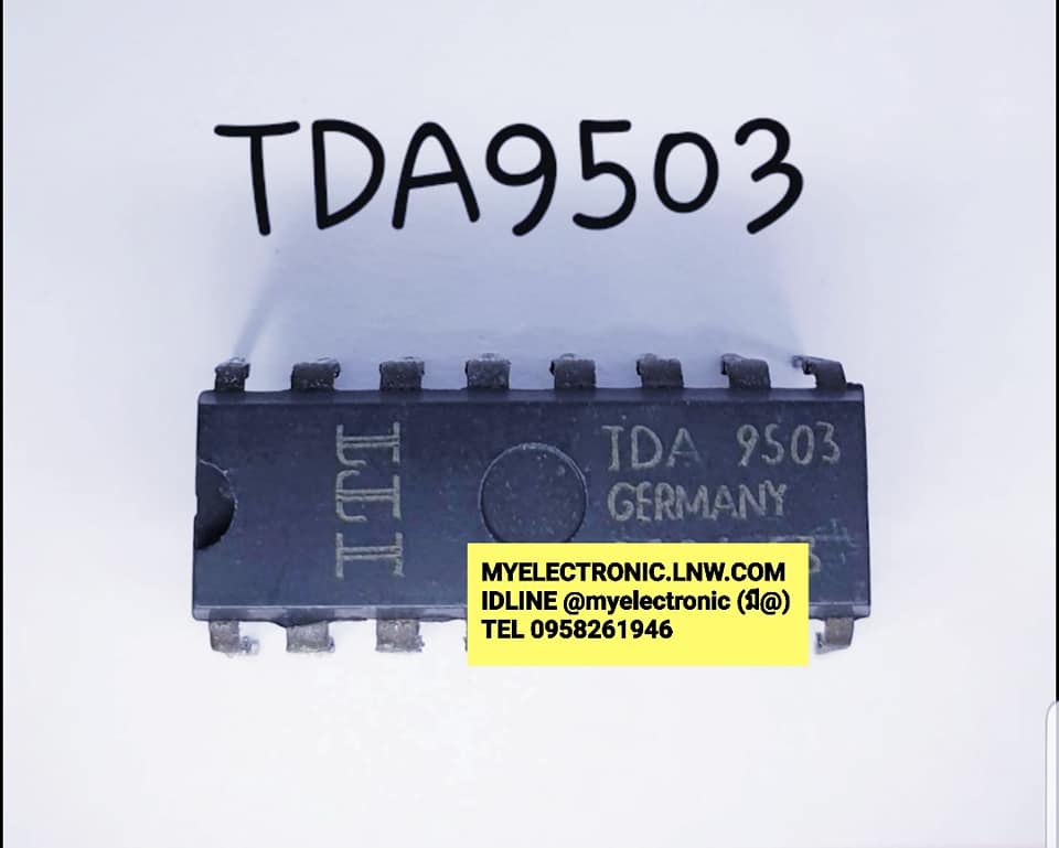 TDA9503ยี่ห้อITTตัวถังDIP16ขาราคาตัวละ