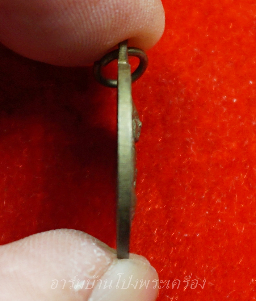 หลวงพ่อฤทธิ์ วัดวัดทรงธรรม เหรียญวิญญาณอันศักดิ์สิทธิ์ เนื้อฝาบาตร จ.เพชรบุรี(องค์ที่1)