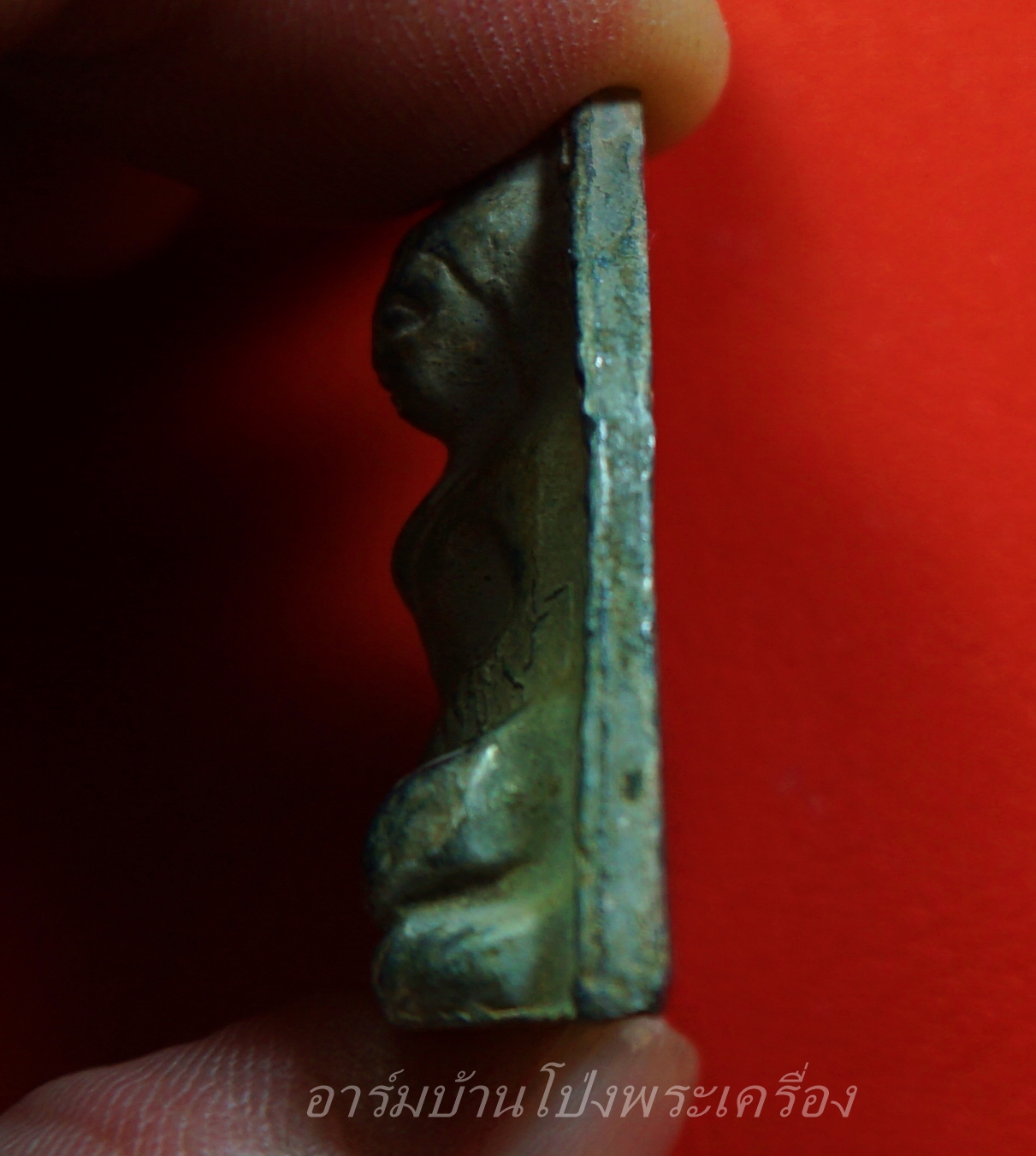 หลวงพ่อโต เนื้อตะกั่ว ไม่ทราบวัด(องค์ที่1)