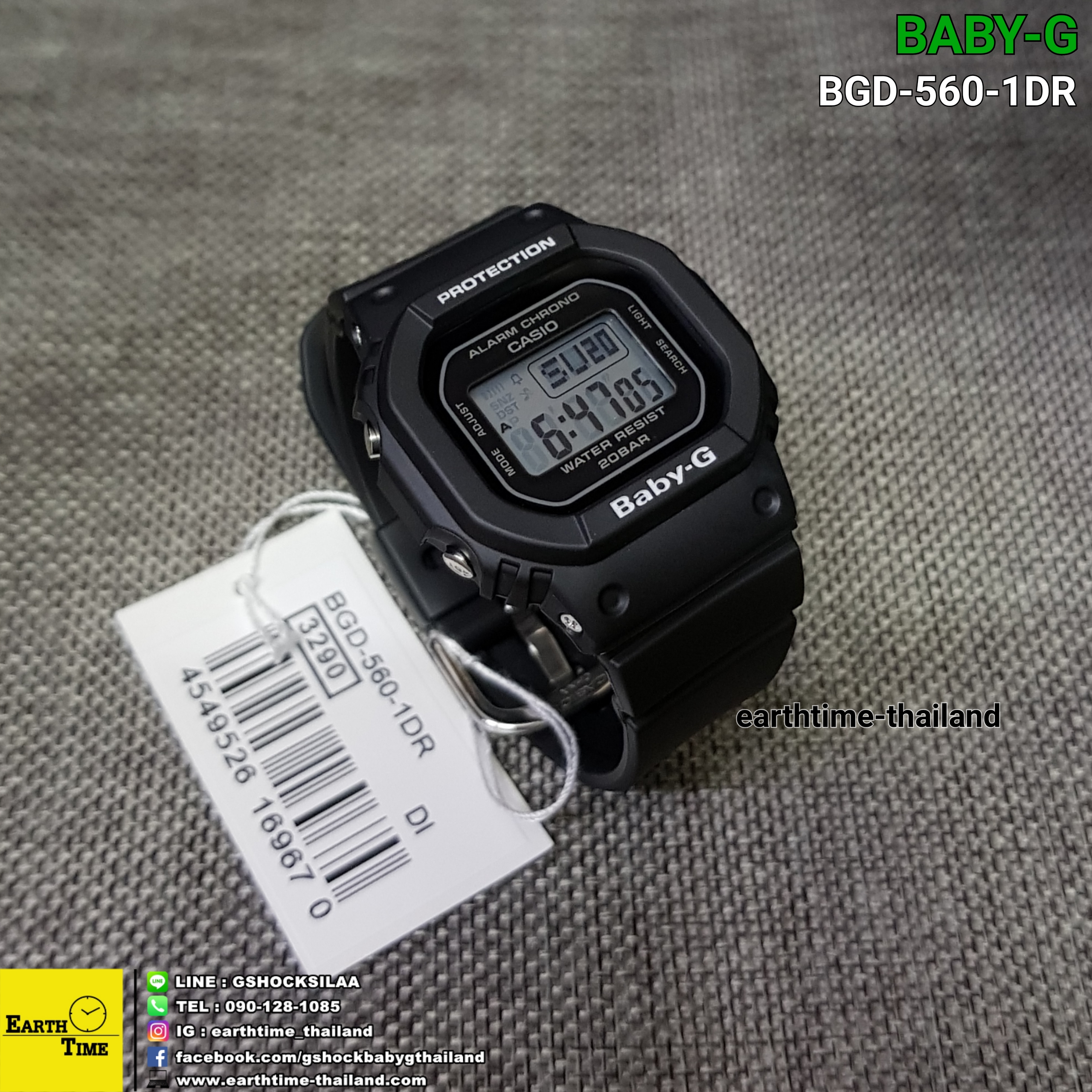 Baby-G BGD-560 Series ของใหม่แท้100% รับประกัน 1 ปี รุ่น BGD-560-1