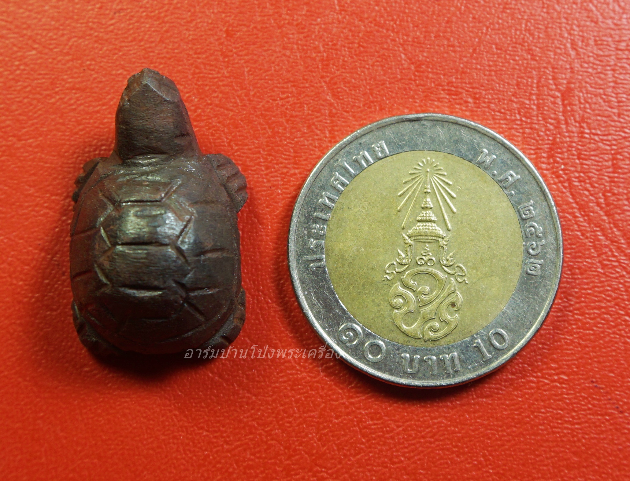 หลวงพ่ออุทัย วัดเกาะตาพุด เต่าแกะ จากโครตเหล็กไหลเขาอึมครึม(องค์ที่4)