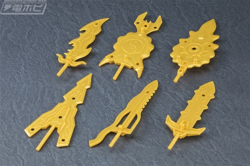 (Bandai) BB410 DianWei Asshimar , JiaXu Ashtaron, Siege Weapon & Six Combining Weapons Set A