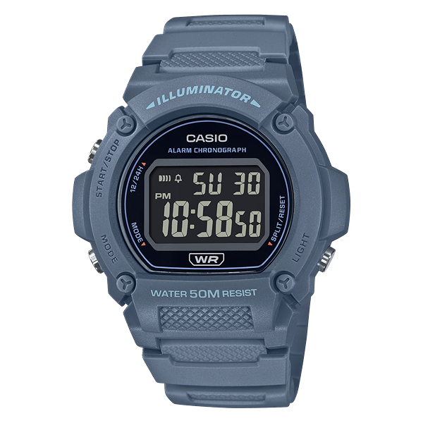 W-219HC-2BV l CASIO สายเรซิ่น
