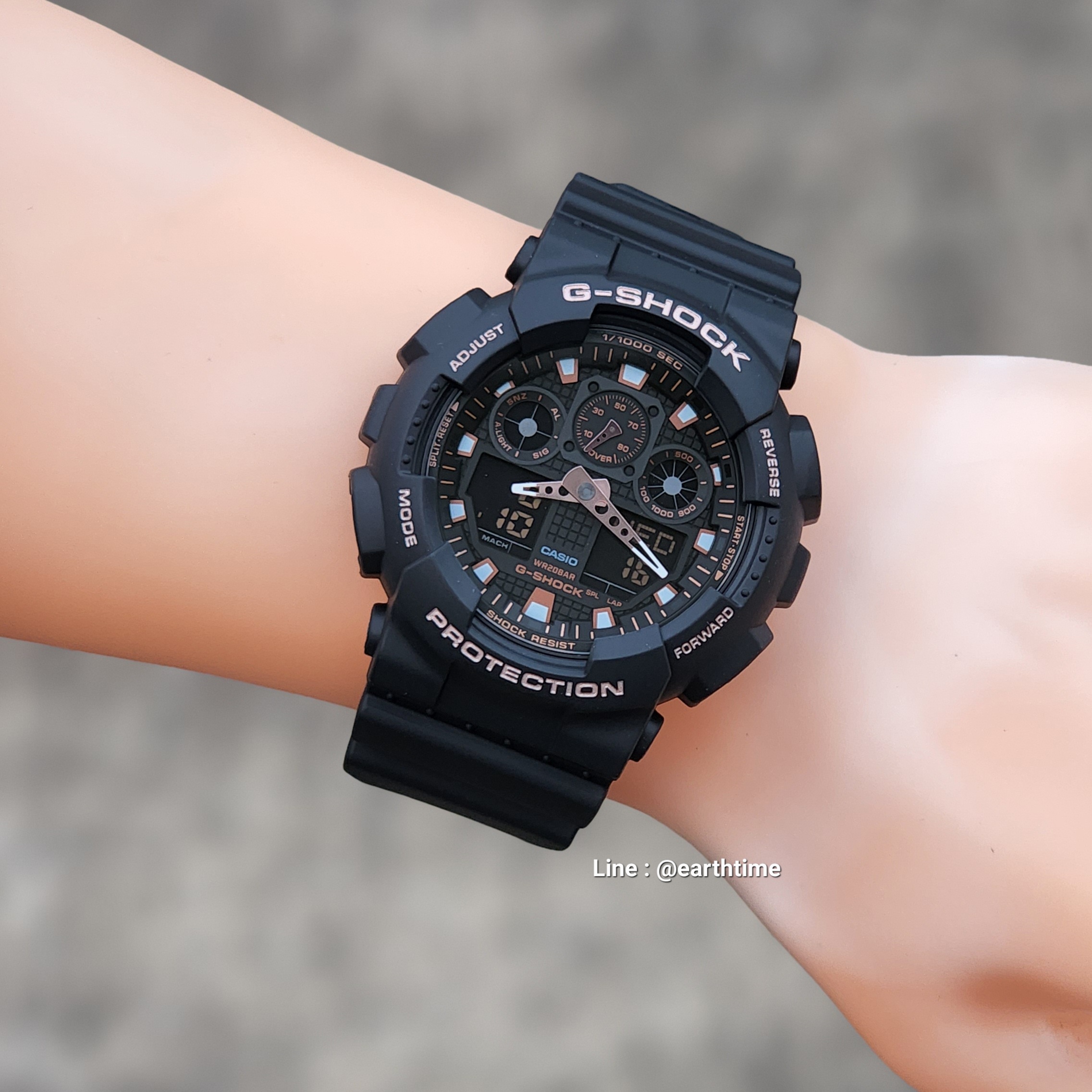 G-Shock รับประกัน 1 ปี รุ่น GA-100GBX-1A4DR