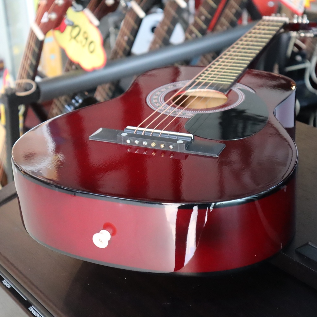 TAKANE TN-30 สีโอ็ค กีต้าร์โปร่ง 30 นิ้ว ของแถม 9 อย่าง