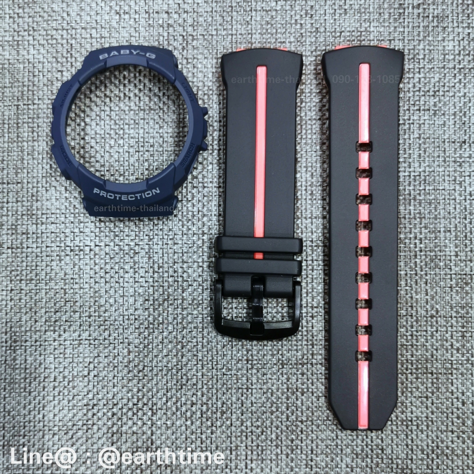 กรอบสาย BABY-G BGA-240 ของแท้ สีอักษรไม่หลุดร่อน