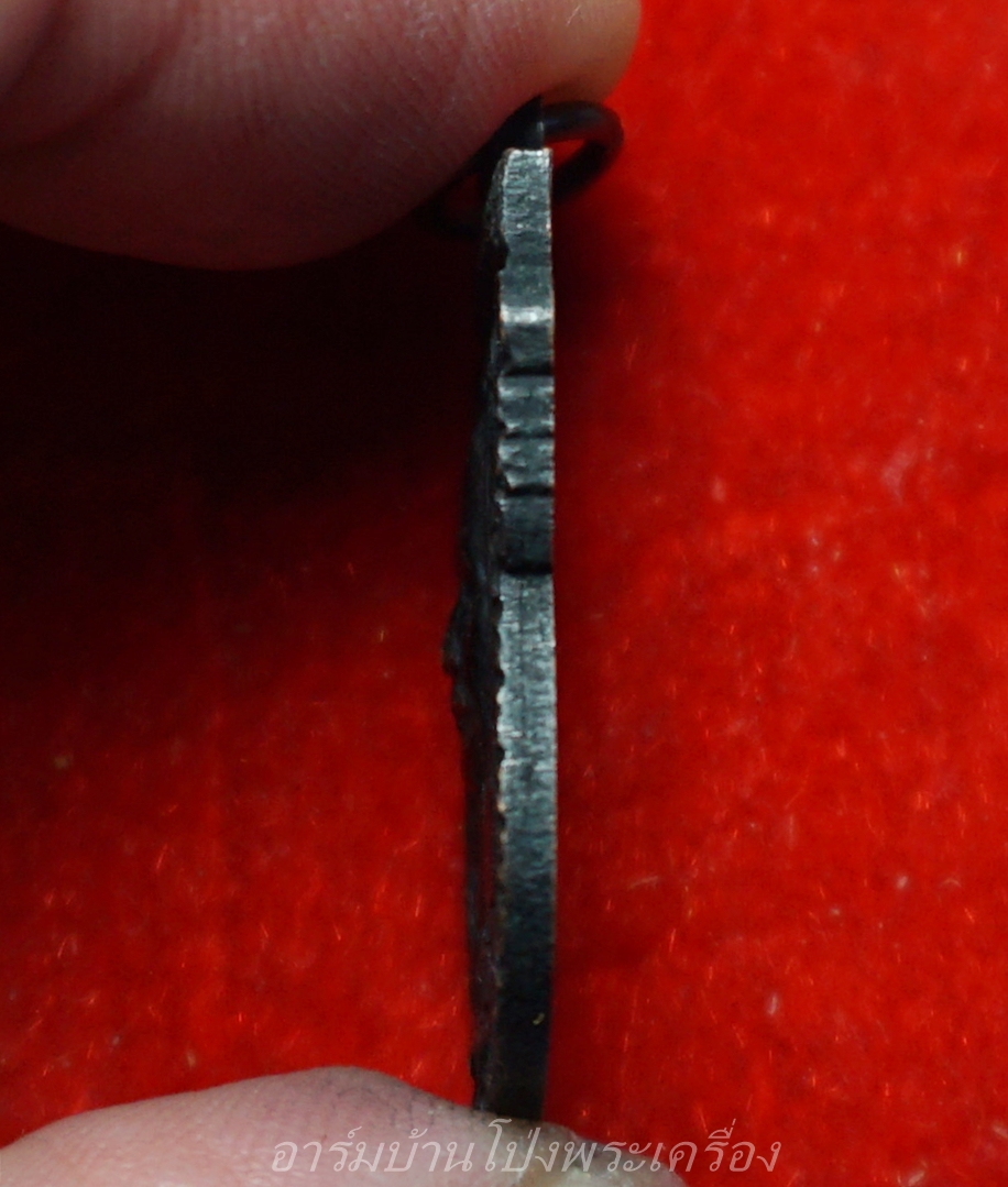 พระอธิการย้อย อิทรโร วัดใหม่สุคนธาราม จ.นครปฐม ปี๒๕๐๙ เนื้อทองแดงรมดำ(องค์ที่1)