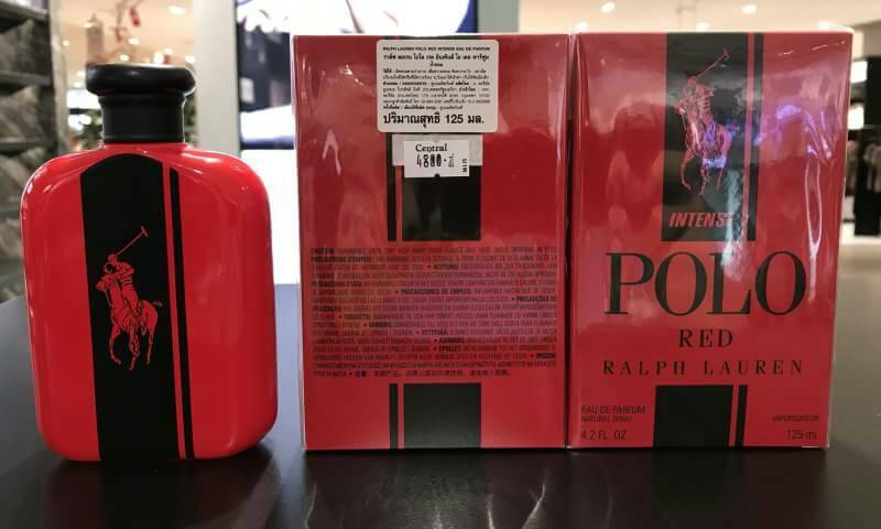 น้ำหอม Polo Red Intense EDT 125ml. น้ำหอมแท้ 100%
