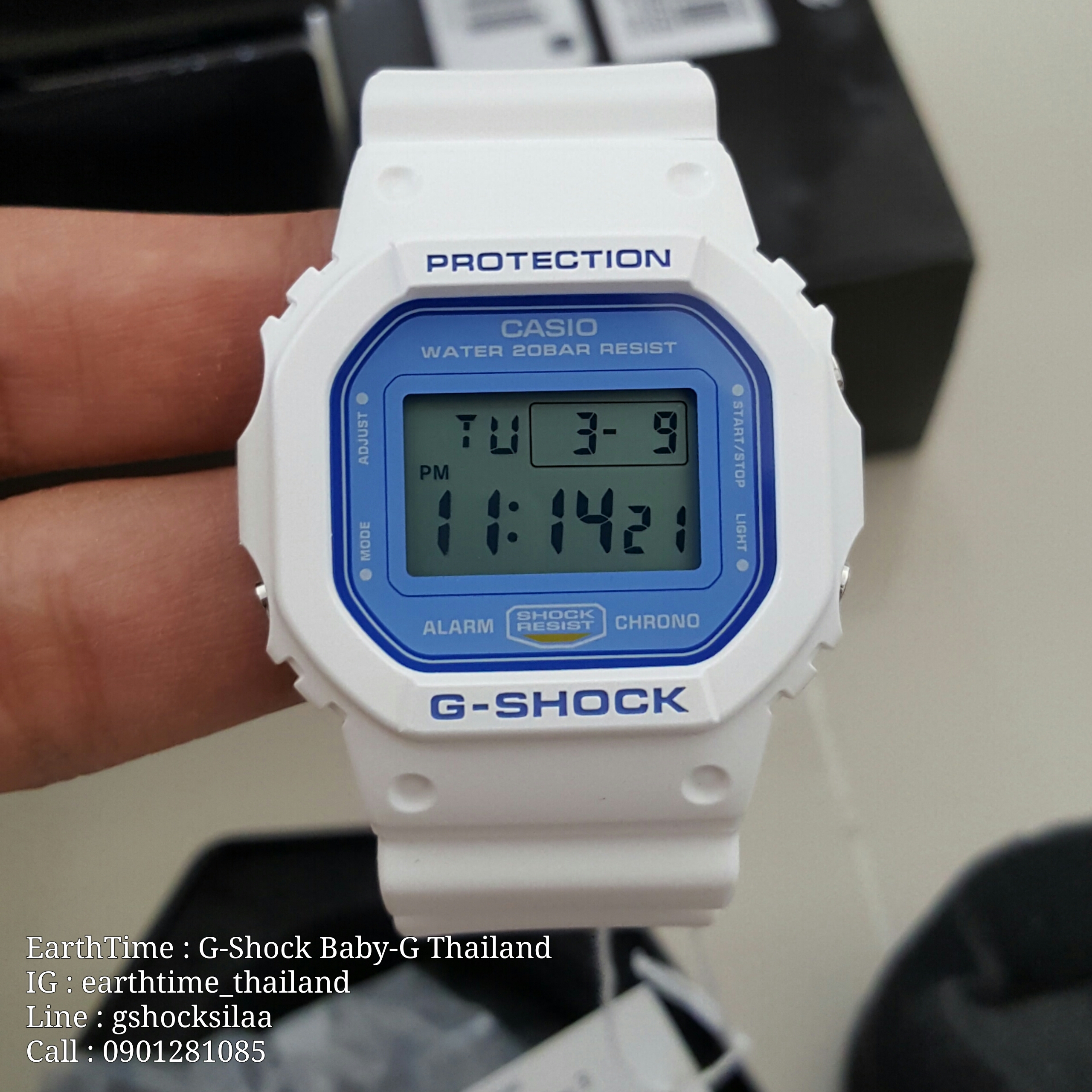 G-Shock ของใหม่แท้100% รับประกัน 1 ปี DW-5600WB-7DR