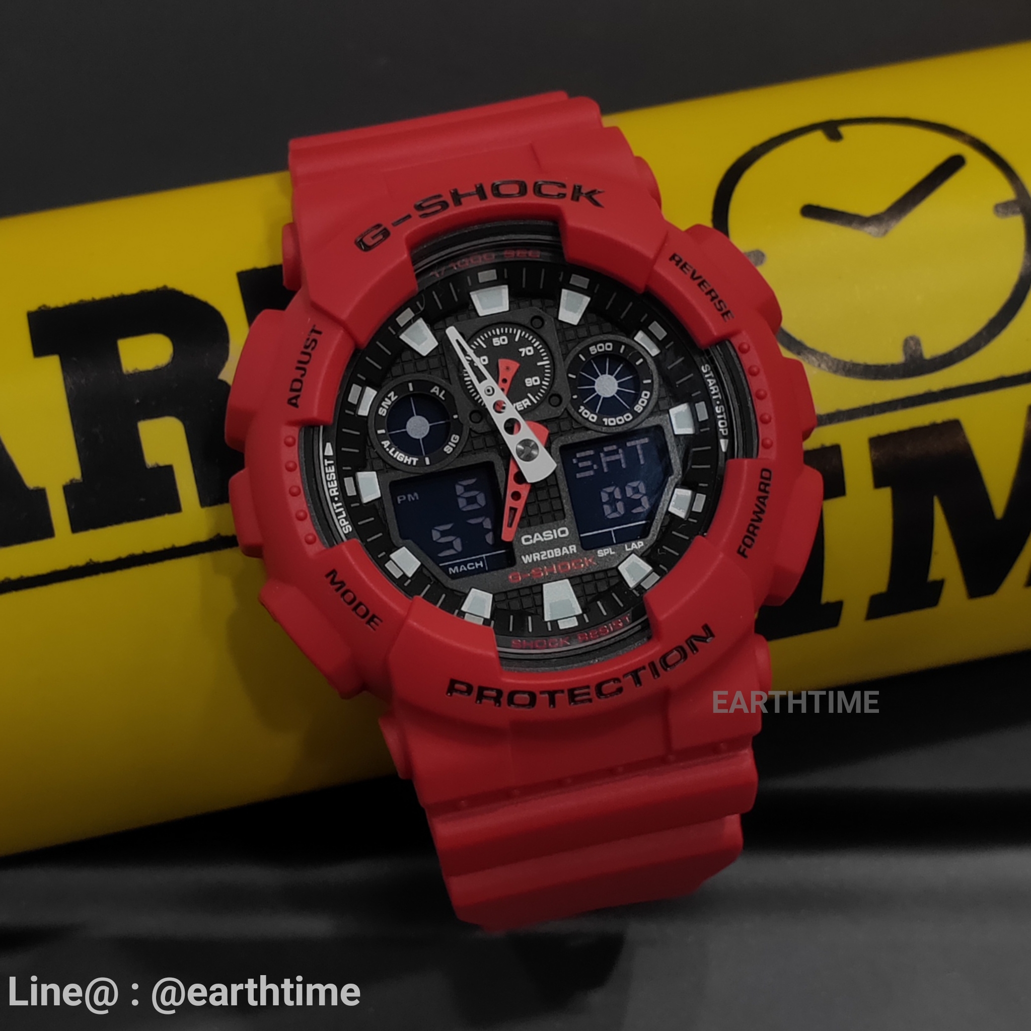 G-Shock ของใหม่แท้100% รับประกัน 1 ปี GA-100B-4ADR
