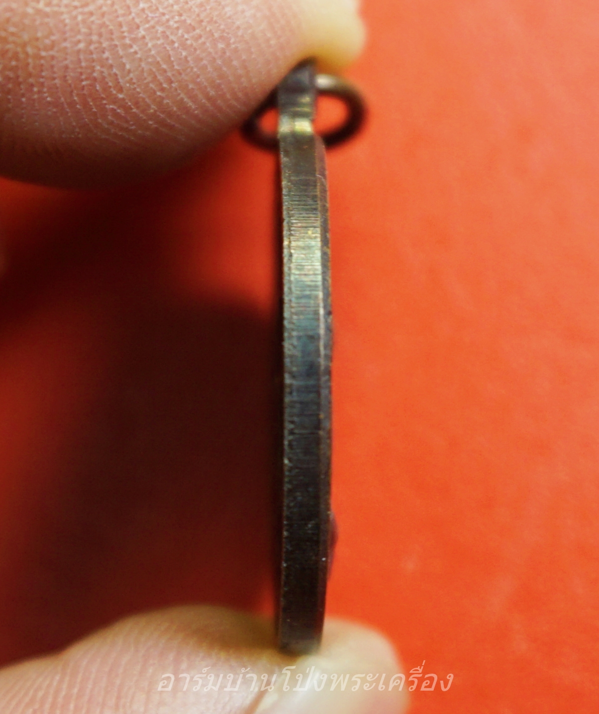 หลวงพ่อลำใย วัดทุ่งลาดหญ้า ปี๒๕๔๐ ครบ๖รอบ เนื้อทองแดงรมดำ(องค์ที่1)