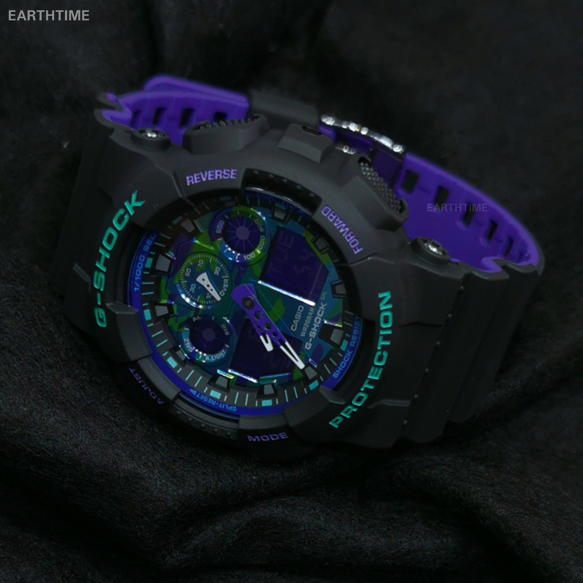 G-Shock ของใหม่แท้100% รับประกัน 1 ปี GA-100BL-1ADR