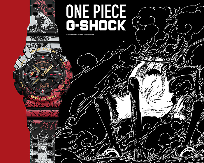 G-Shock x One Piece collaborations ของใหม่แท้100% รุ่น GA-110JOP-1A4