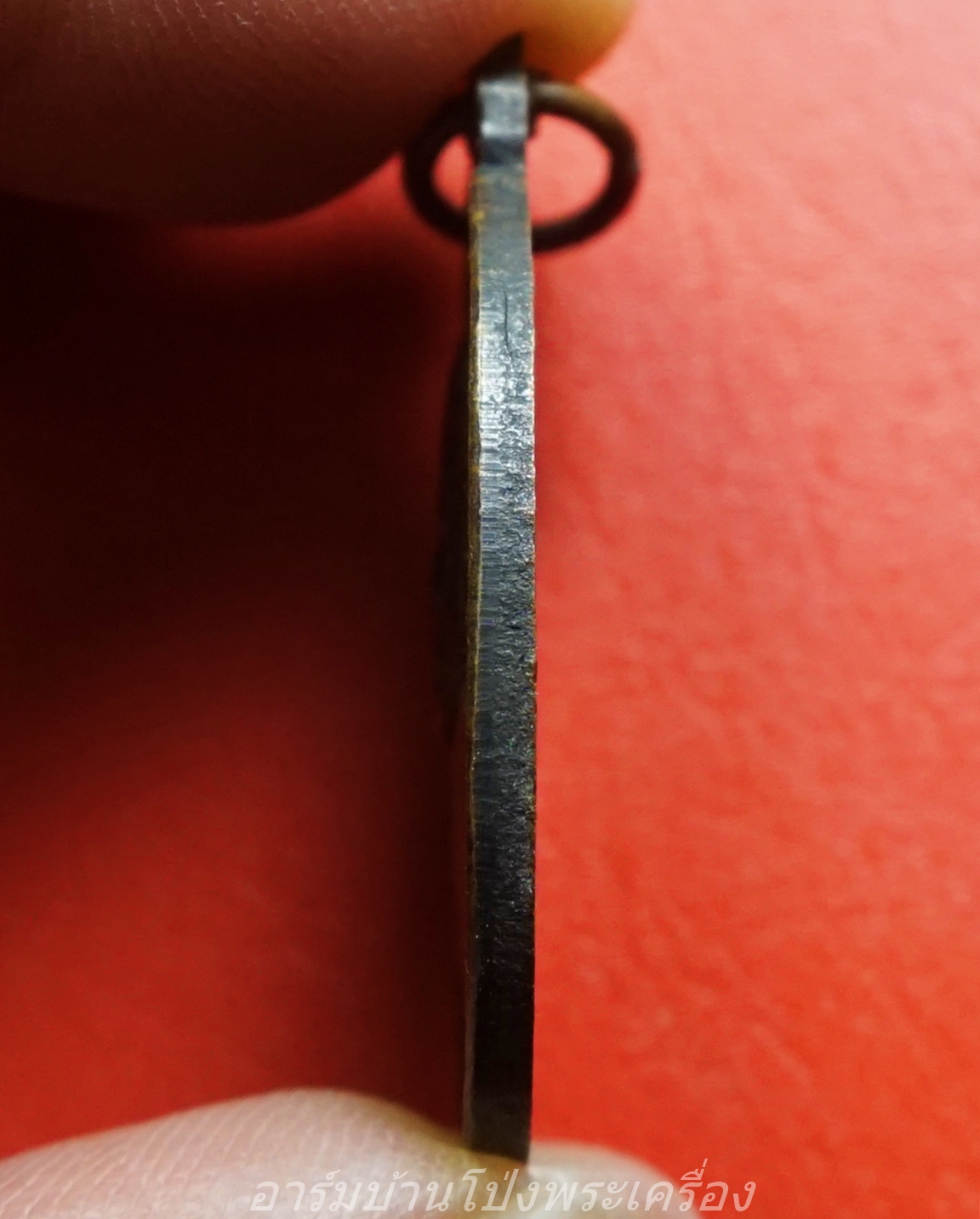 หลวงพ่อฟุ้ง วัดห้วยยางโทน รุ่นแรก ปี๒๕๒๔ เนื้อทองแดงรมดำ(องค์ที่1)