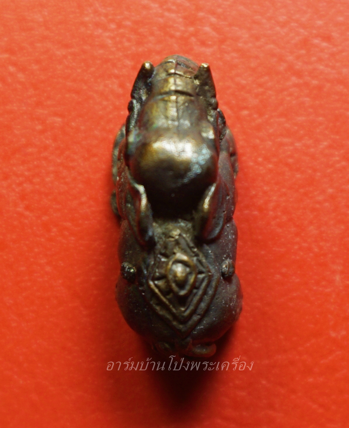 กุญชร อ้อนทรัพย์ สถานปฏิบัติธรรมถ้ำขุนกุญชร ปี๒๕๕๖ เนื้อทองแดงรมดำ(องค์ที่1)