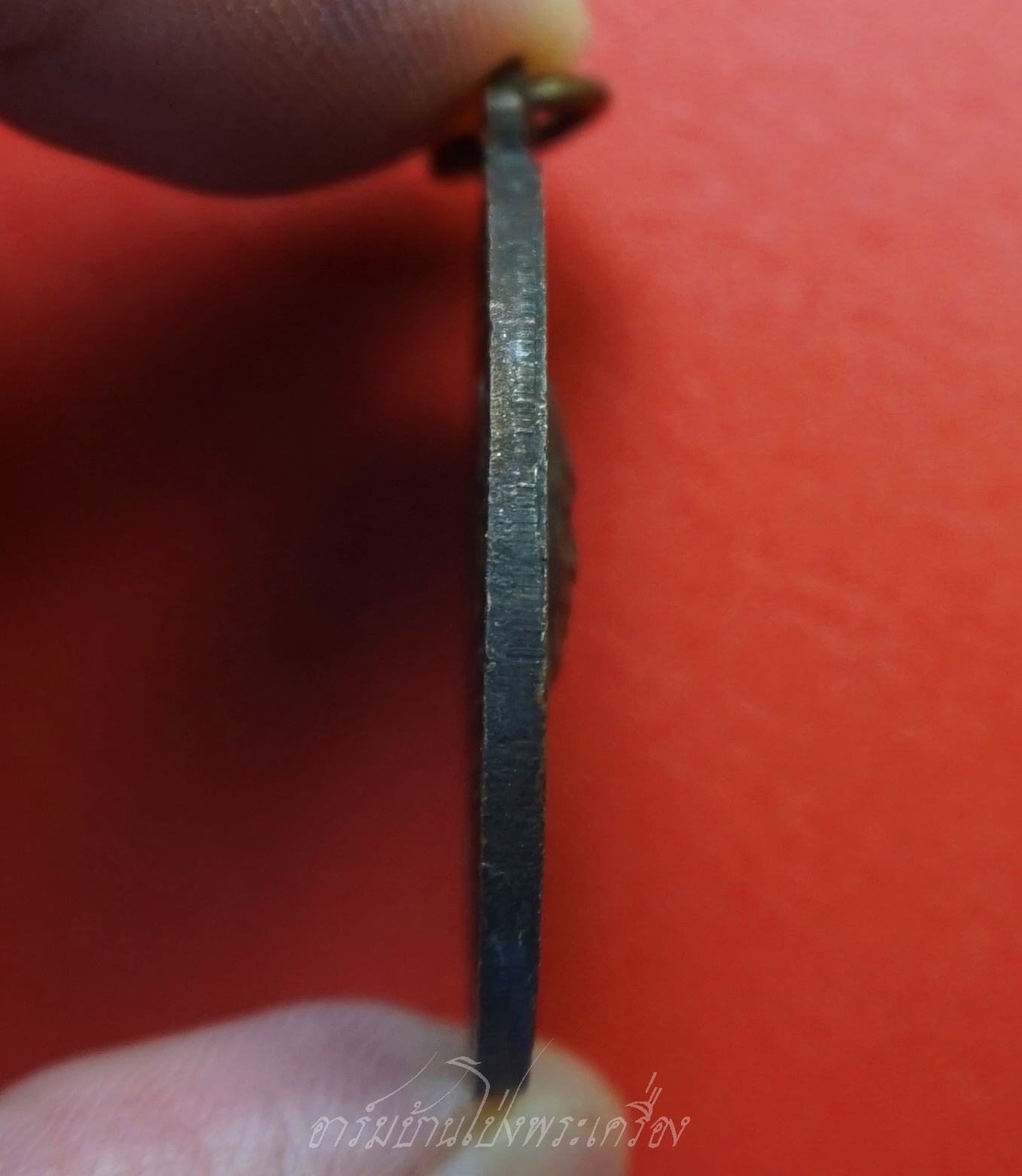 หลวงปู่บุญ วัดวังมะนาว ปี๒๕๑๘ ที่ระลึกในงารสร้างกุฏิ เนื้อทองแดงรมดำ(องค์ที่5)