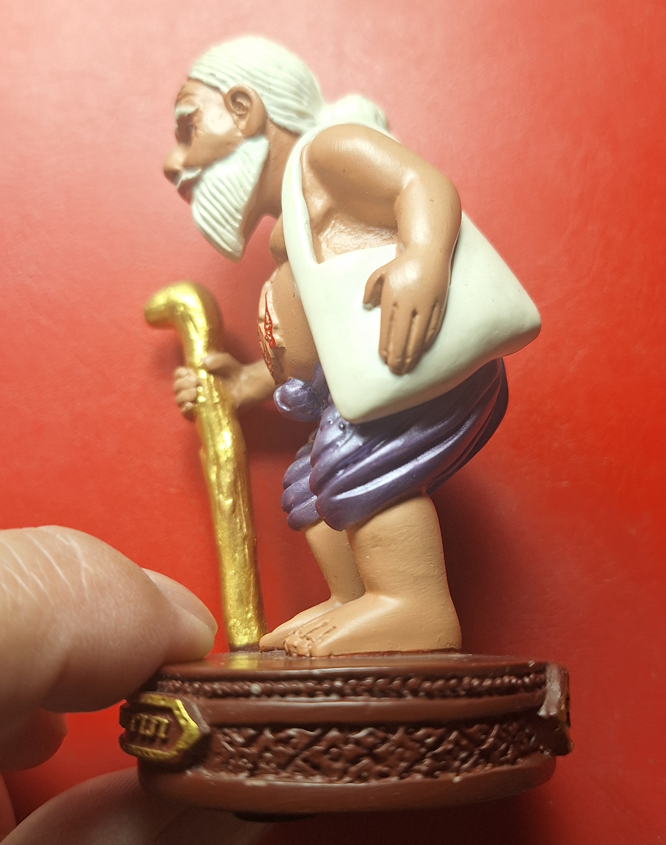 หลวงพ่อสมพงษ์ วัดใหม่ปิ่นเกลียว ชูชกมหาลาภ ขนาดบูชา(องค์ที่1)