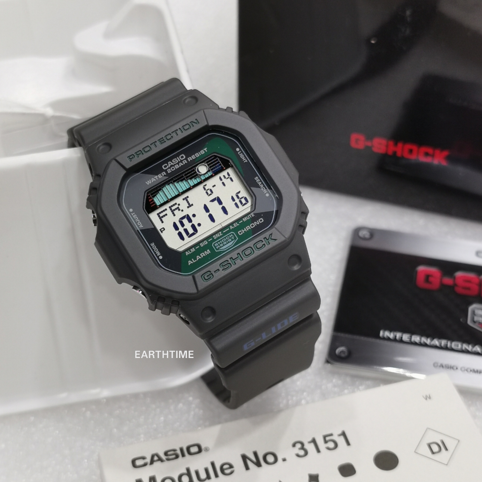 G-Shock G-LIDE Vintage Hawaii Surfing Series ของใหม่แท้100% รับประกัน 1 ปี GLX-5600VH-1DR