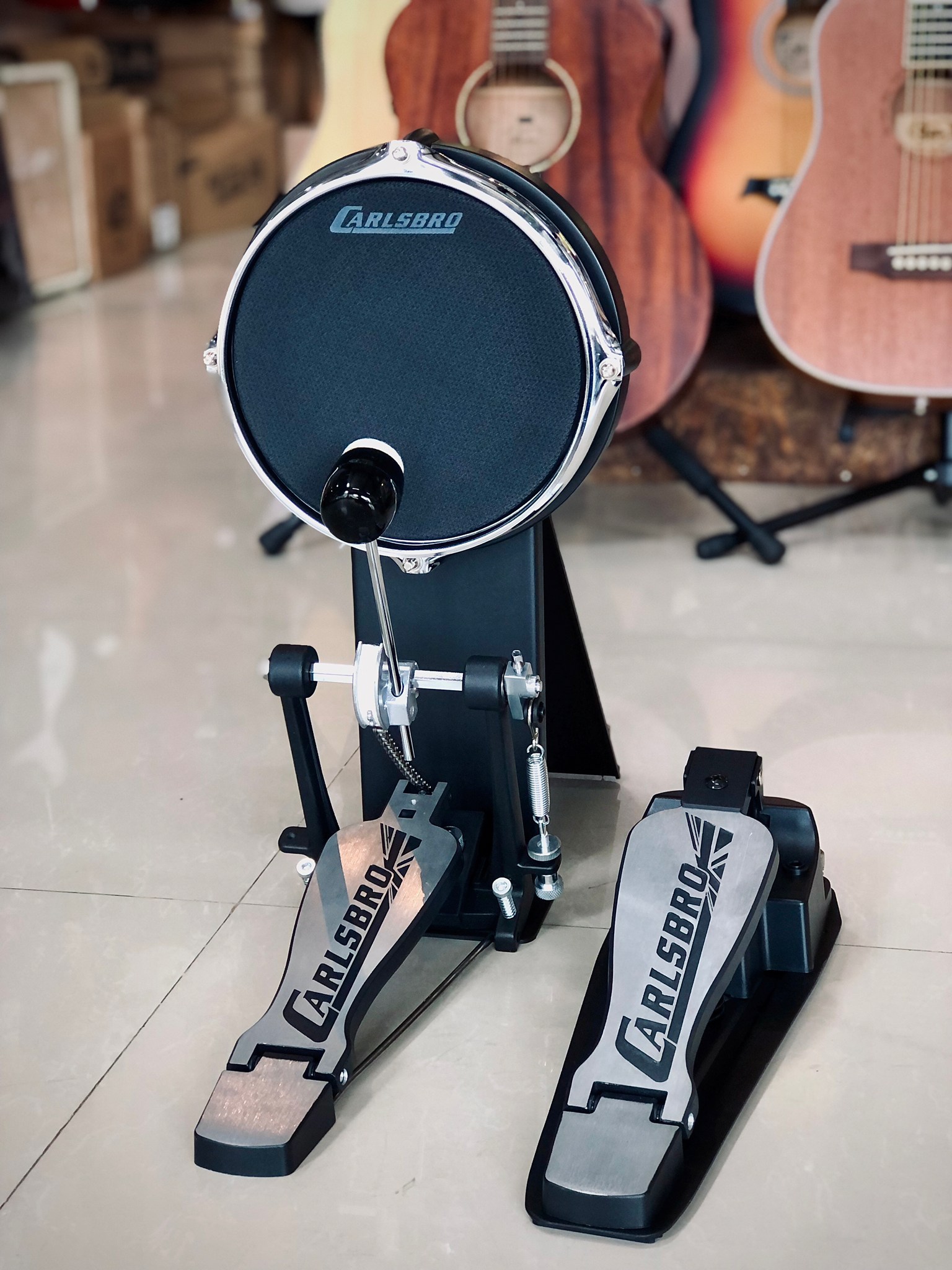 Carlsbro กลองแพด OKTO-A กลองไฟฟ้า พร้อมเซ็ทให้เลือก Pedal,กระเดื่อง,Hihat+ประกันศูนย์ 1 ปี ฟรี กระเป๋า ไม้กลอง Adapter