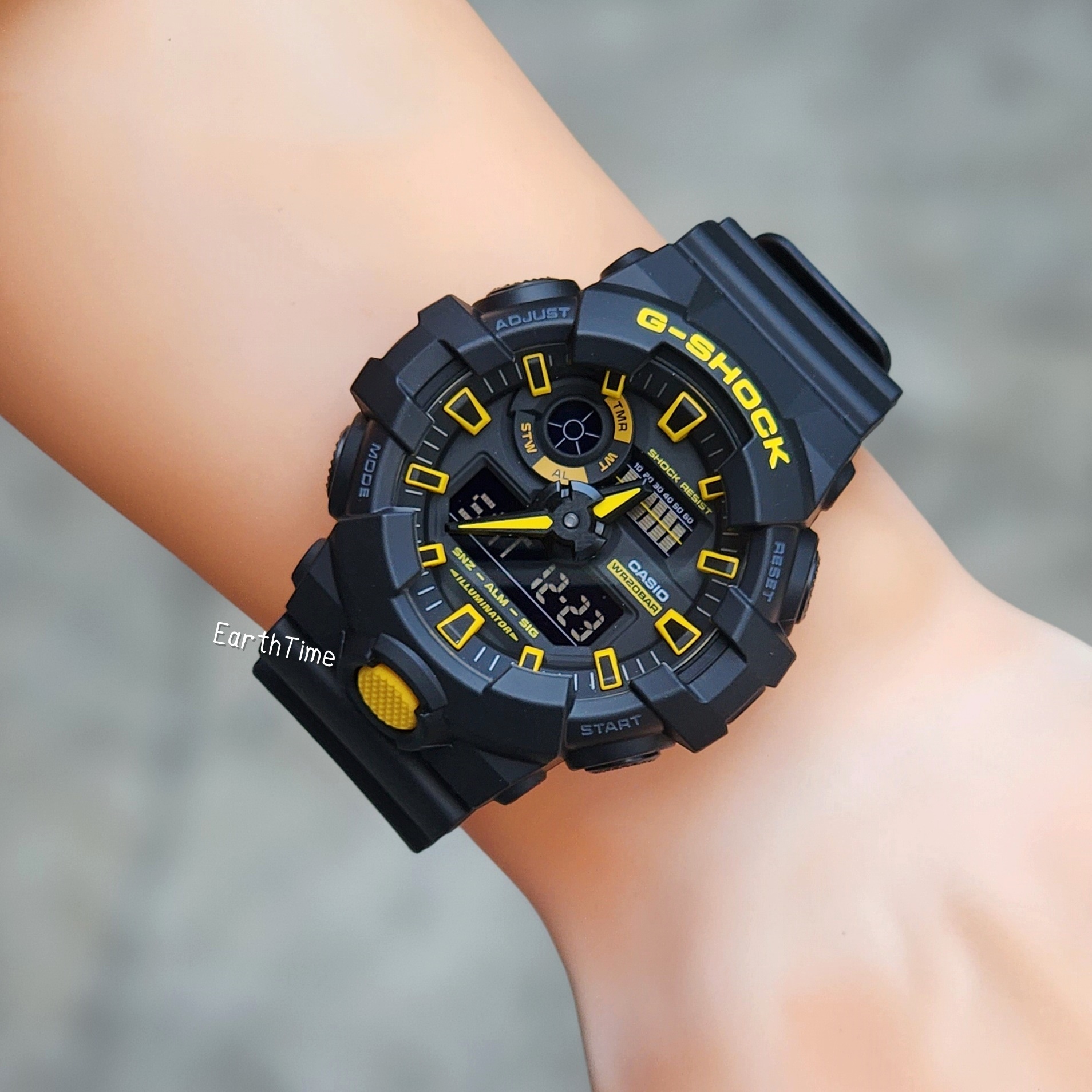 GA-700CY-1A l Caution Yellow Series l G-Shock