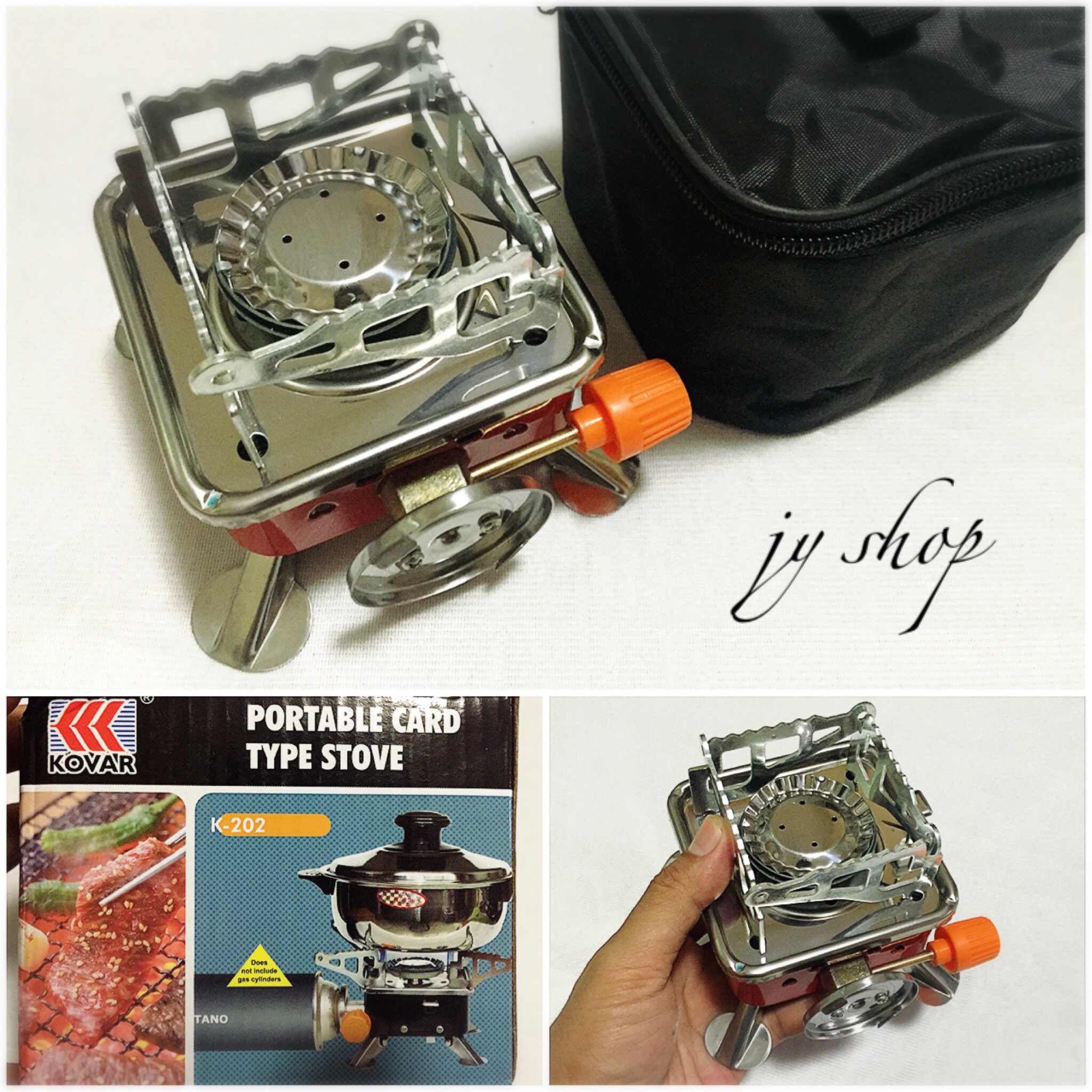 เตาสนาม เตาแก๊สพกพา เตาแก๊สปิคนิค Kovar K-202