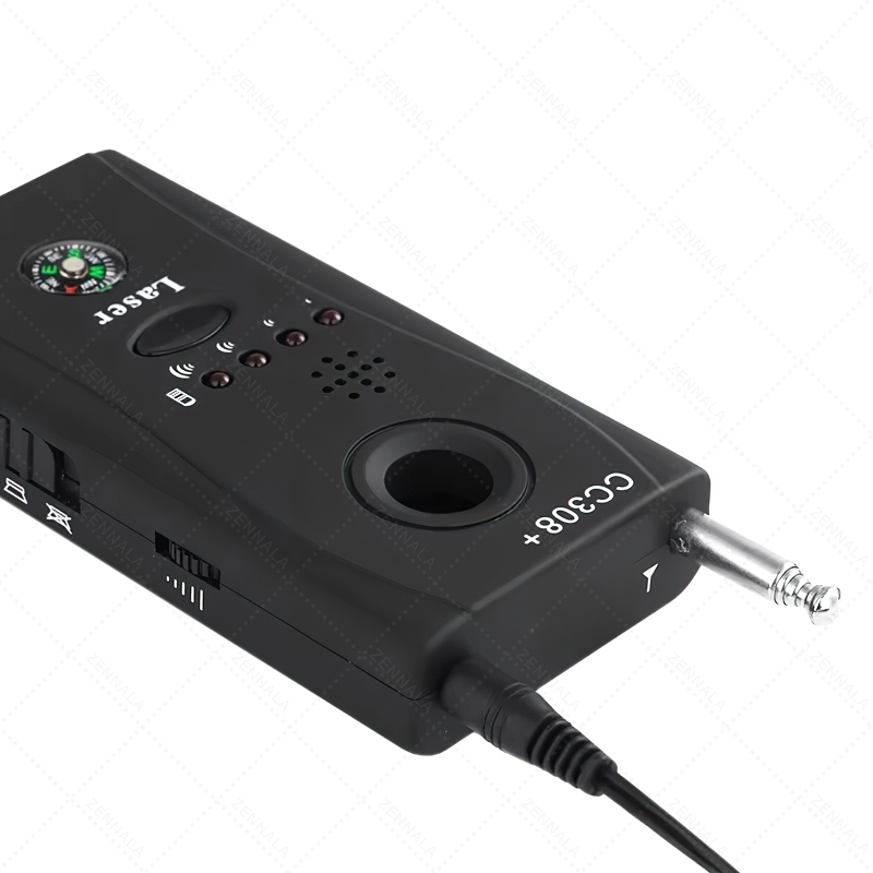 เครื่องตรวจจับกล้องแอบถ่าย + เครื่องดักฟัง รุ่น CC308