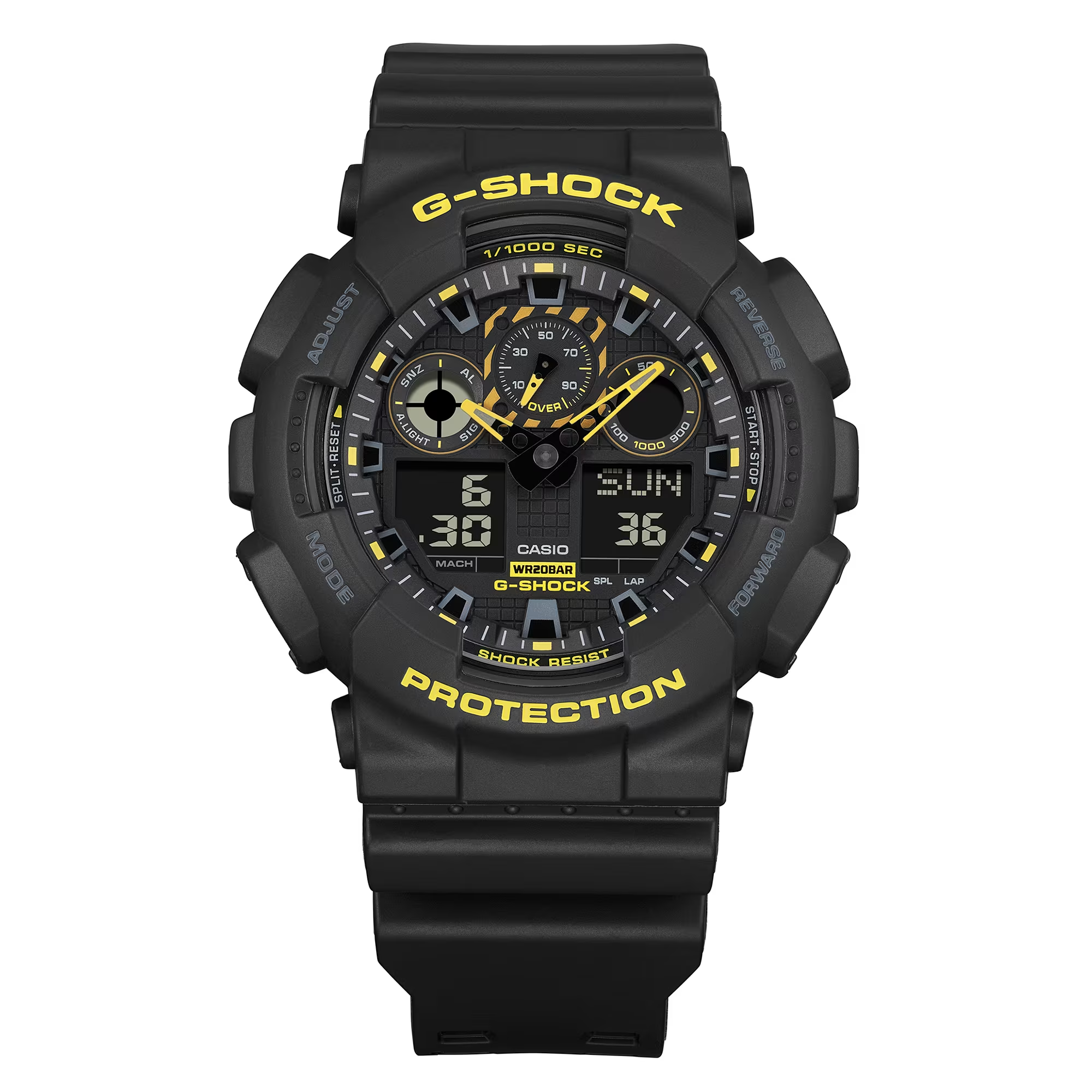 GA-100CY-1A l Caution Yellow Series l G-Shock