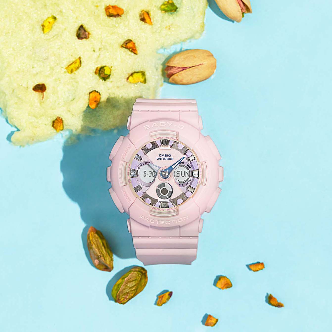 Baby-G BA-130WP-4A l BA-130 Series l ของใหม่แท้100% รับประกัน 1 ปี
