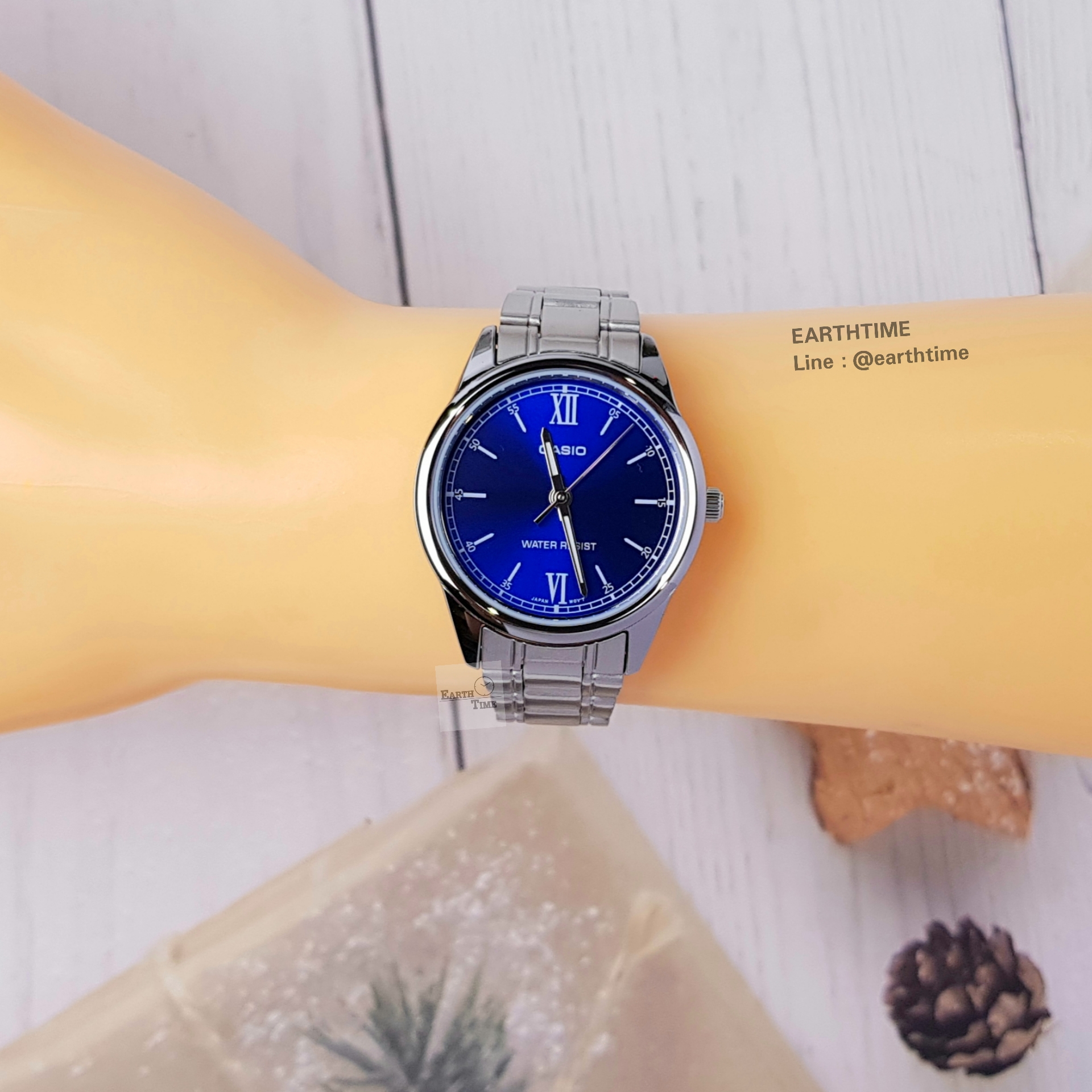 CASIO WOMEN STANDARD รุ่น LTP-V005D-2B2