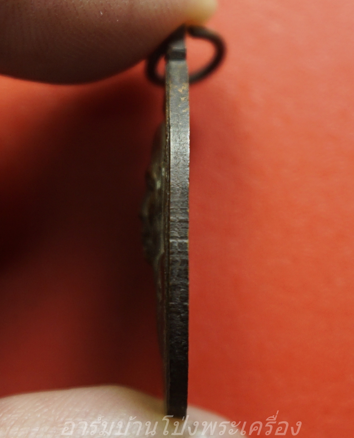 หลวงพ่อนวม วัดเขาสมอระฆัง จ.เพชรบุรี ปี๒๕๒๐ เนื้อทองแดง(องค์ที่1)