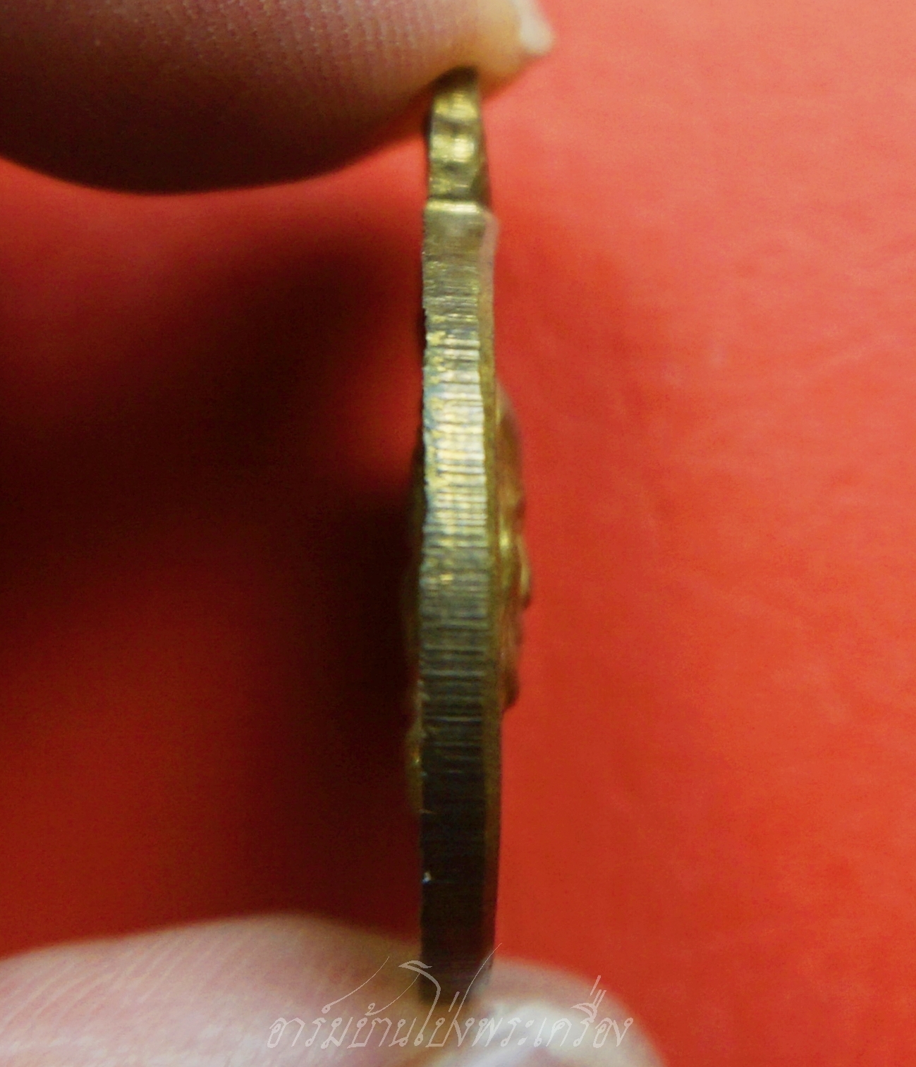 หลวงพ่อพุฒ วัดสว่าง จ.อ่างทอง เนื้อฝาบาตร(องค์ที่1)