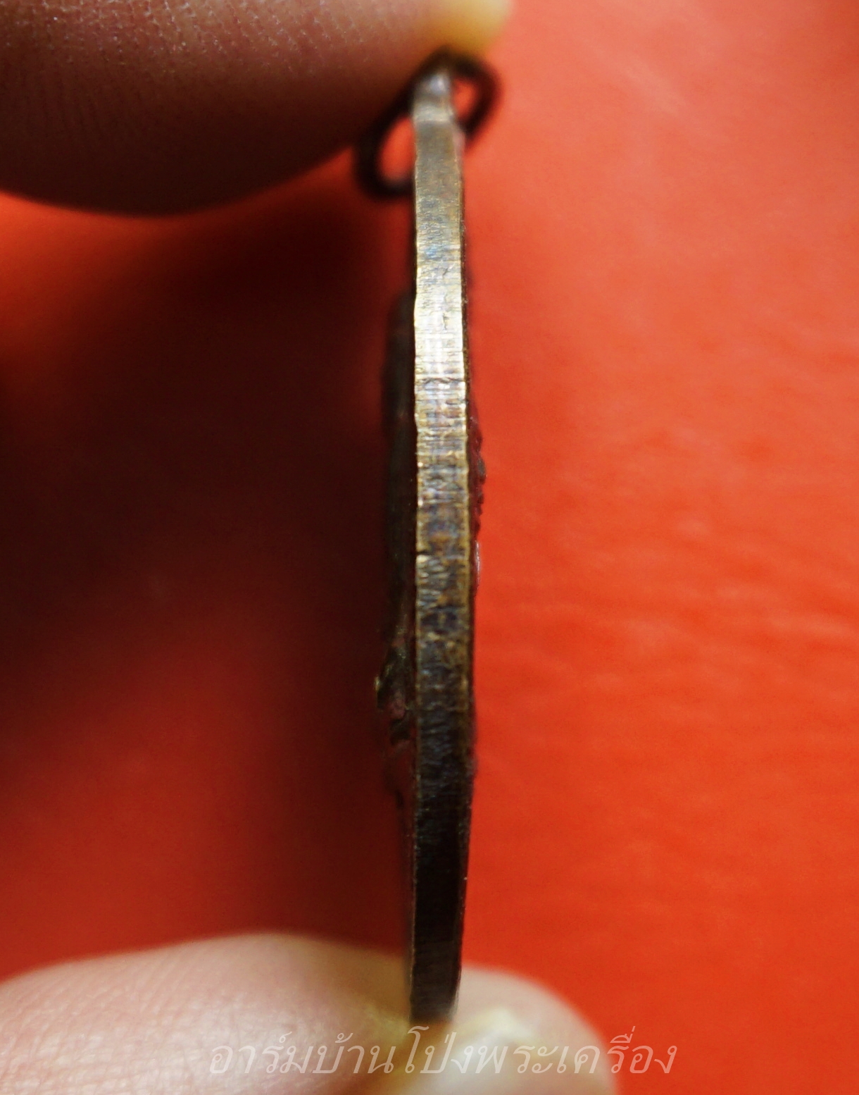 หลวงพ่อลำใย วัดทุ่งลาดหญ้า รุ่นสอง เนื้อทองแดง(องค์ที่4)