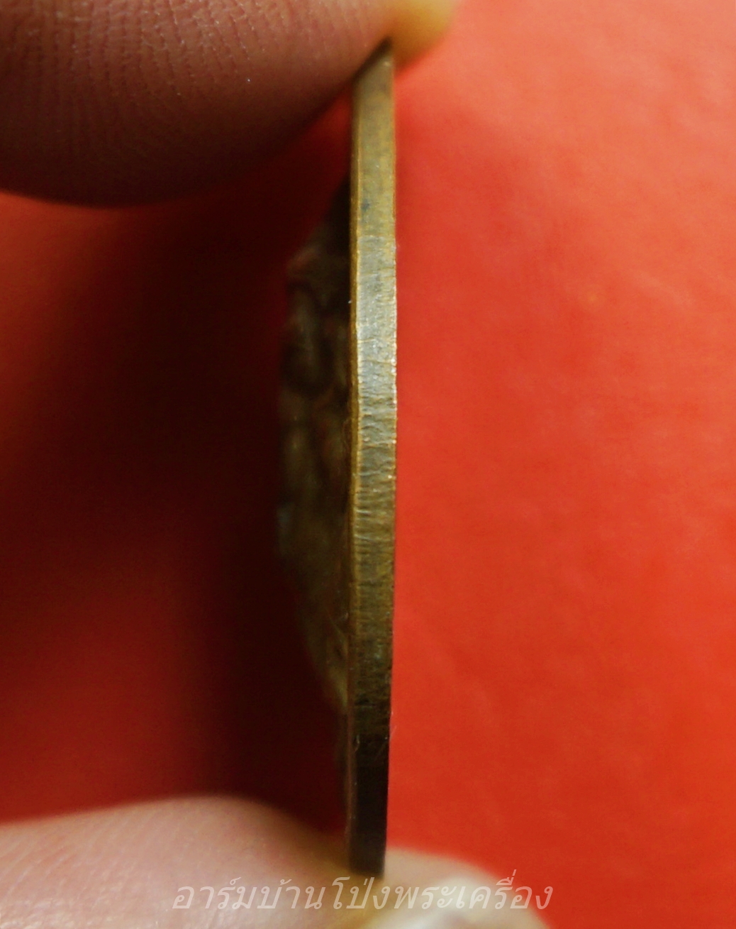 พระพิฆเณศ หลวงพ่อกุหลาบ วัดไทรอารีรักษ์ จ.ราชบุรี เนื้อทองแดง(องค์ที่1)