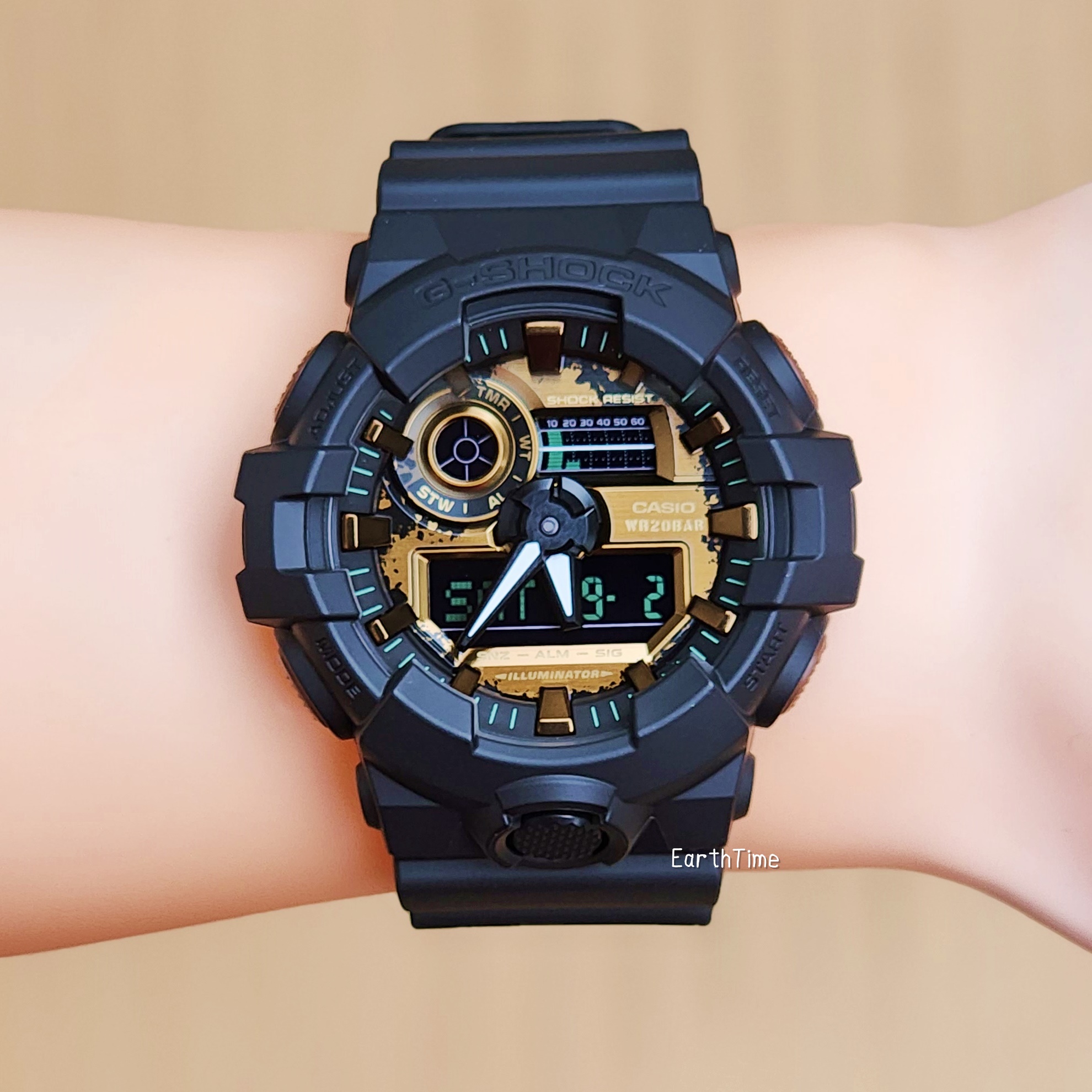 GA-700RC-1A l Teal and Brown Rust Series l G-SHOCK