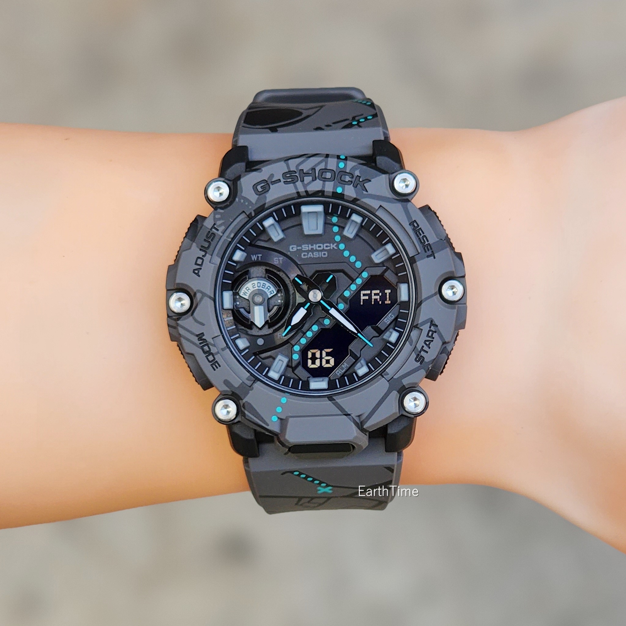 GA-2200SBY-8A l G-Shock Treasure Hunt Series with map of Shibuya l G-SHOCK