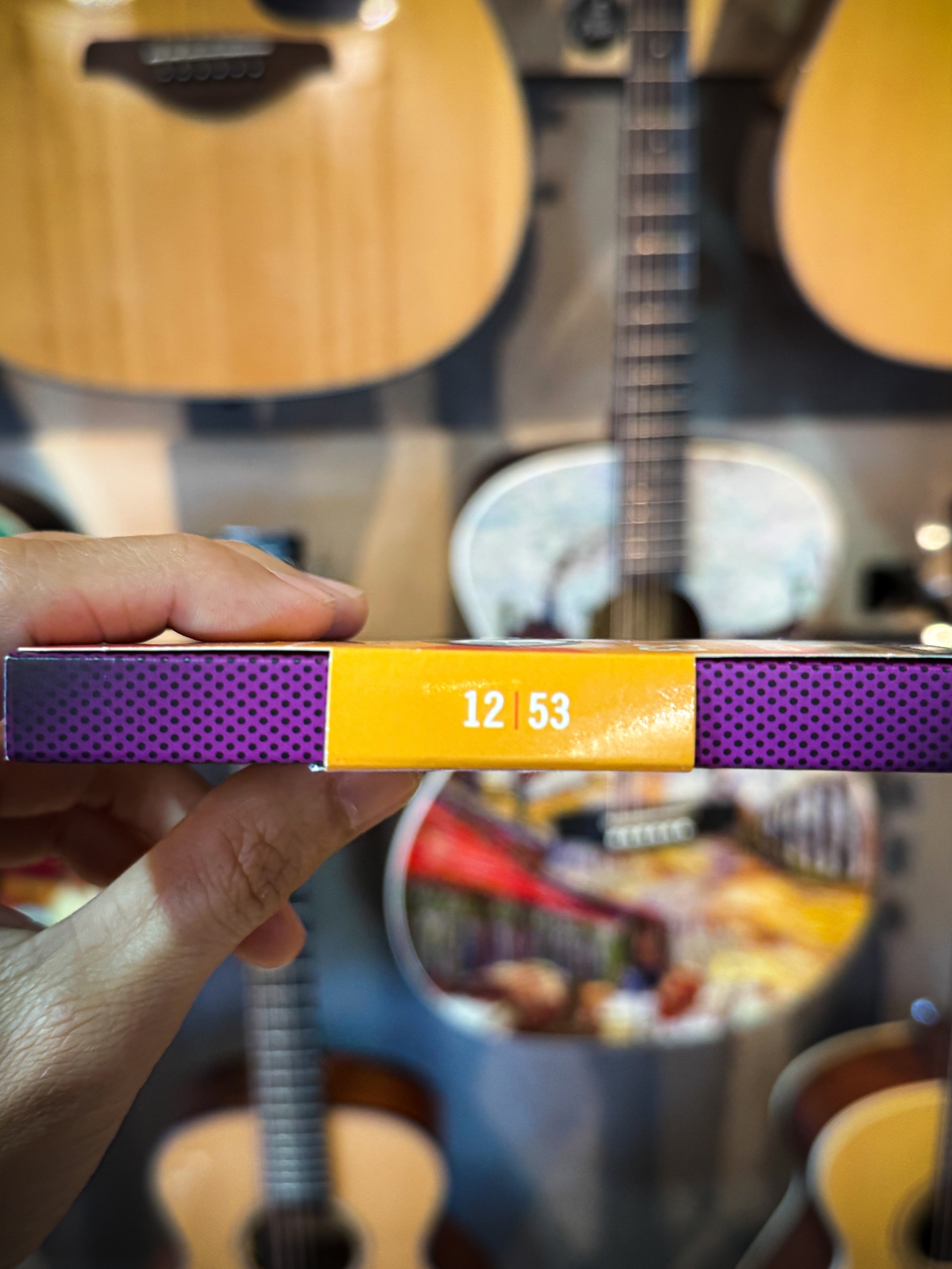 สายกีตาร์โปร่ง Elixir เบอร์ 12/53 Phosphor Bronze 16052