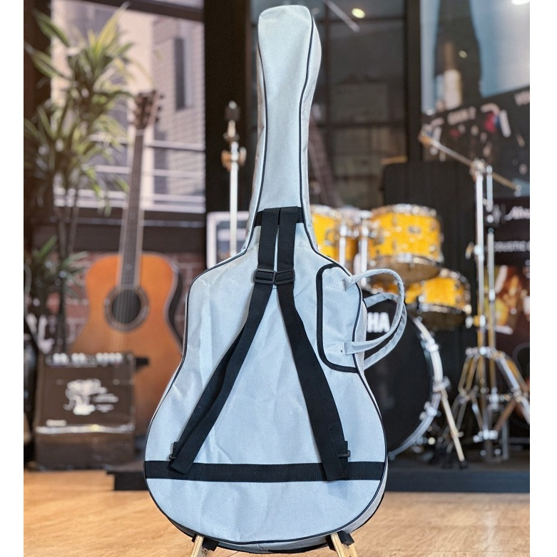 กระเป๋ากีต้าร์โปร่ง Nami ใส่ได้ถึงขนาด 41 นิ้ว สีเทา กระเป๋ากีต้าร์ มีชองใส่ของ มีหูหิ้ว/สะพายหลัง