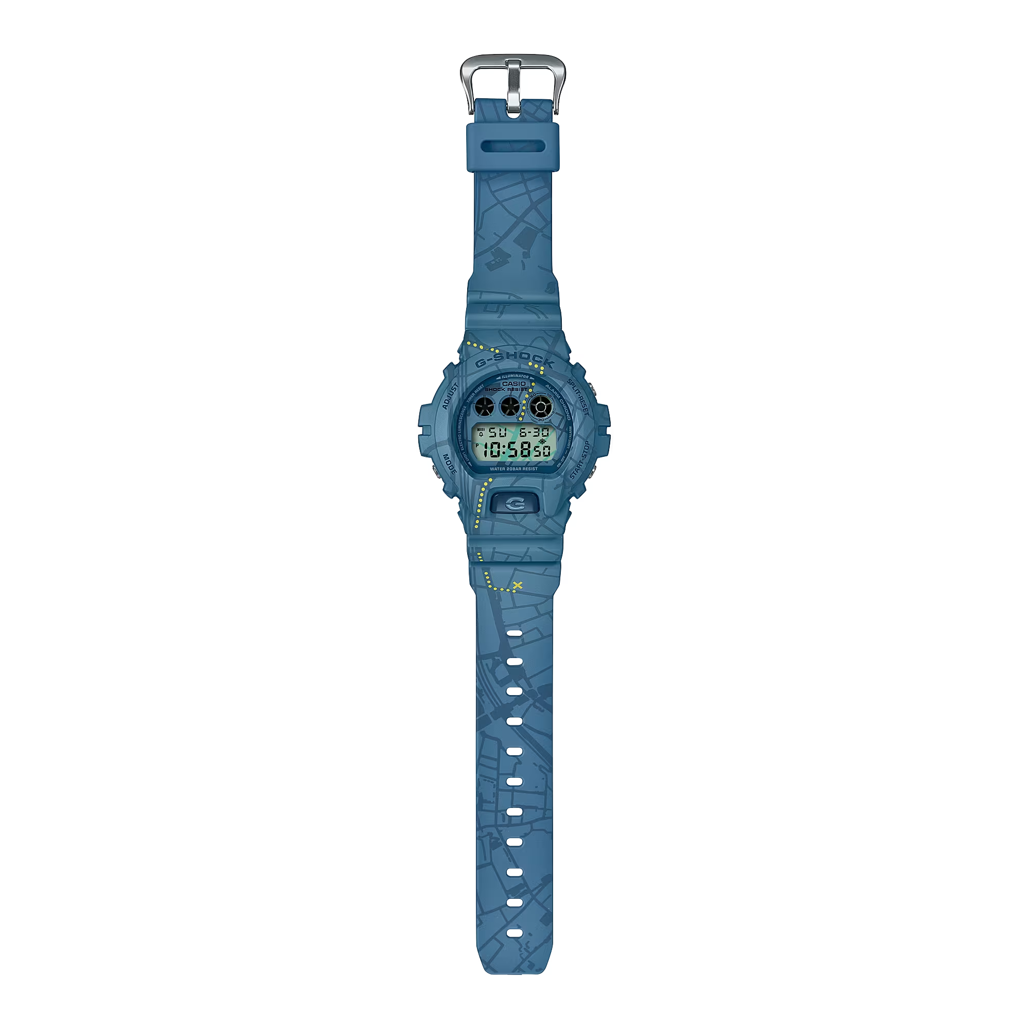 DW-6900SBY-2 l G-Shock Treasure Hunt Series with map of Shibuya l G-SHOCK