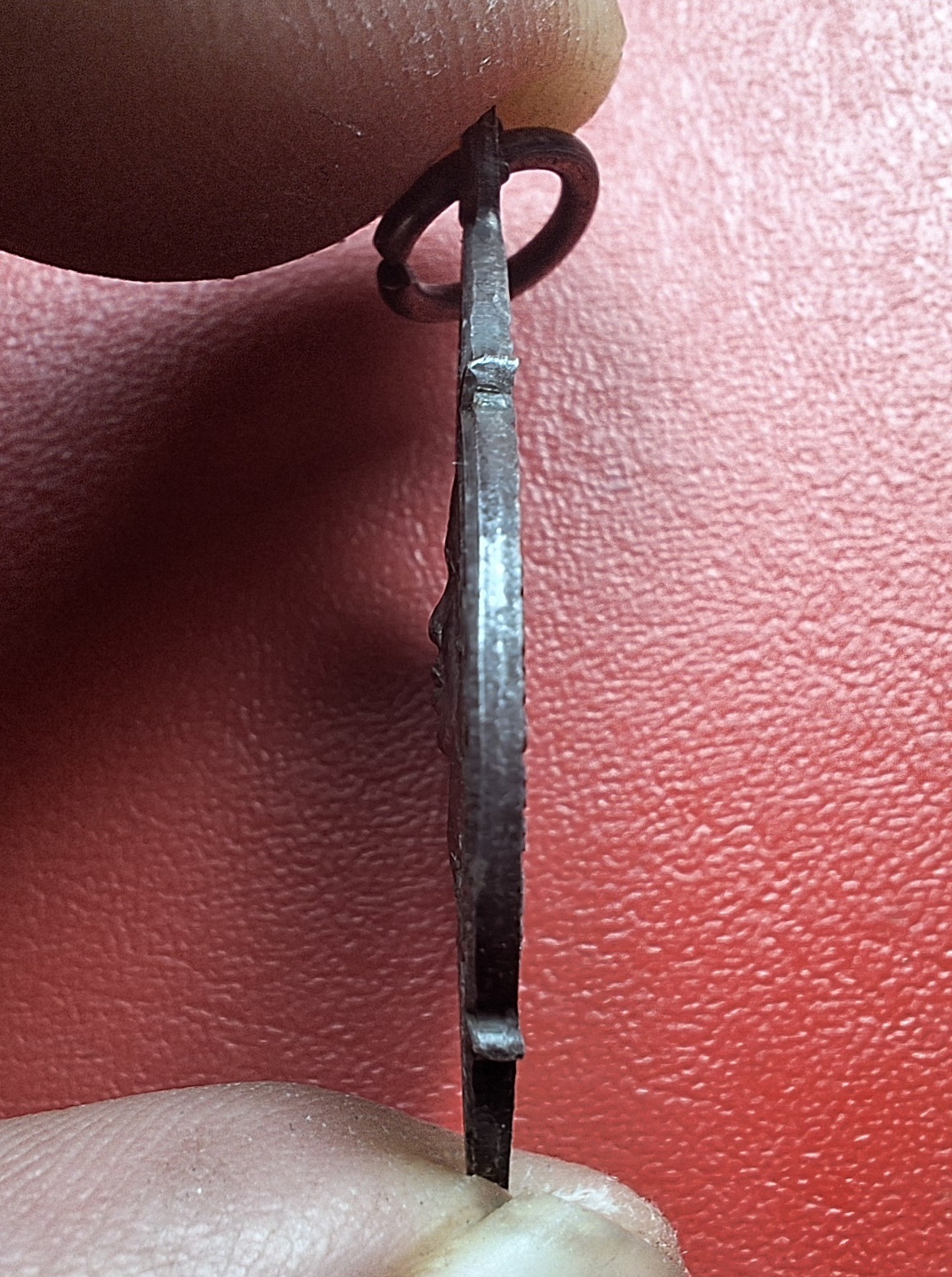 พระครูสุพัฒน์วรกิจ อาจารย์ออย วัดชมภูพล รุ่นพระอุุปัชฌาย์ ปี๒๕๔๑ เนื้อเงิน(องค์ที่1)