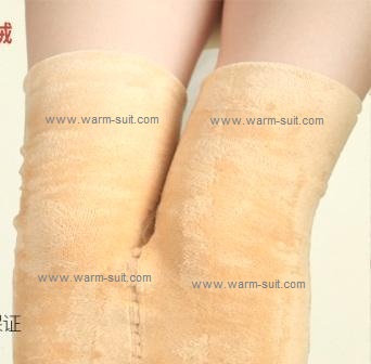 เลคกิ้ง รุ่น warm&shape สีครีม