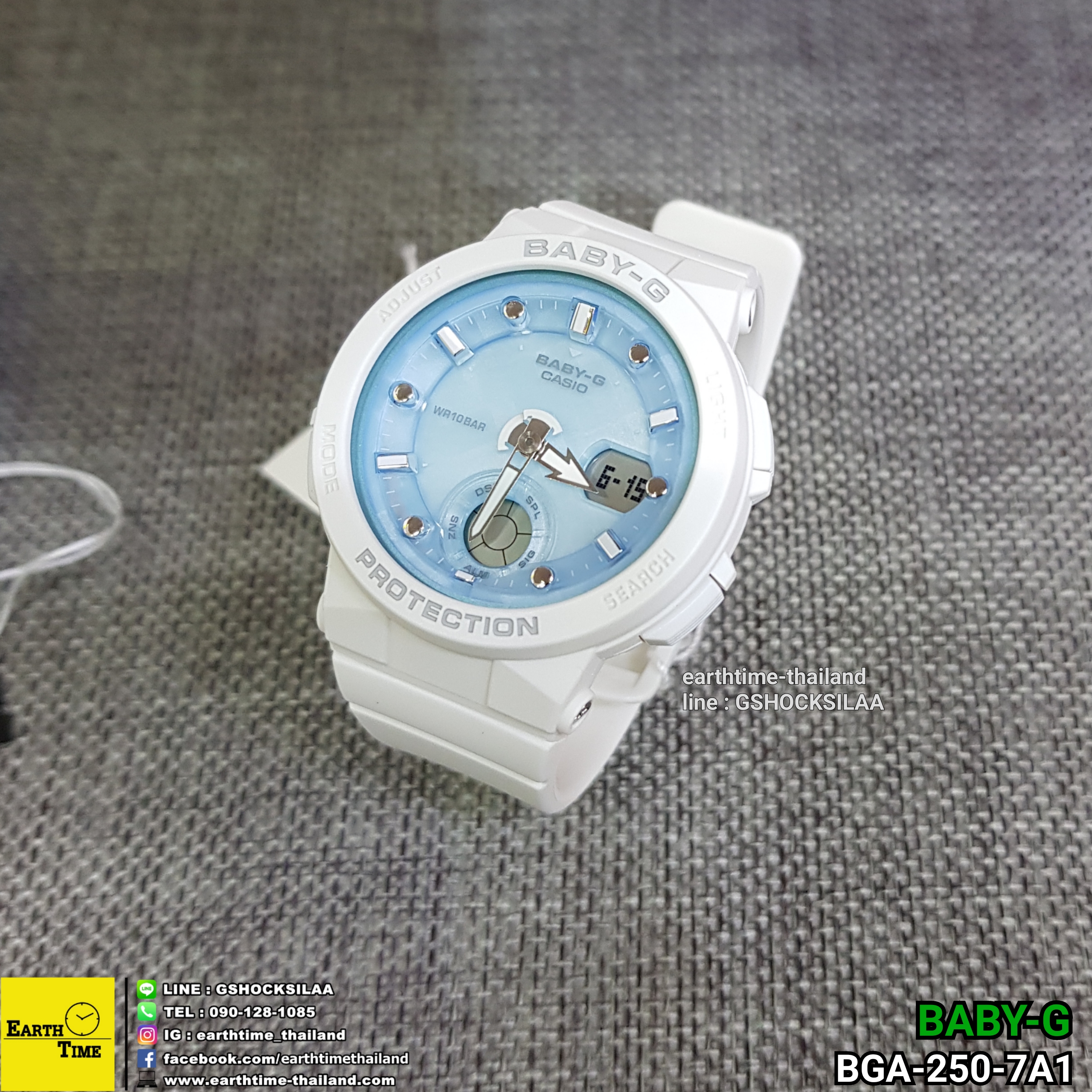 Baby-G Beach Style Series ของใหม่แท้100% รับประกัน 1 ปี BGA-250-7A1DR