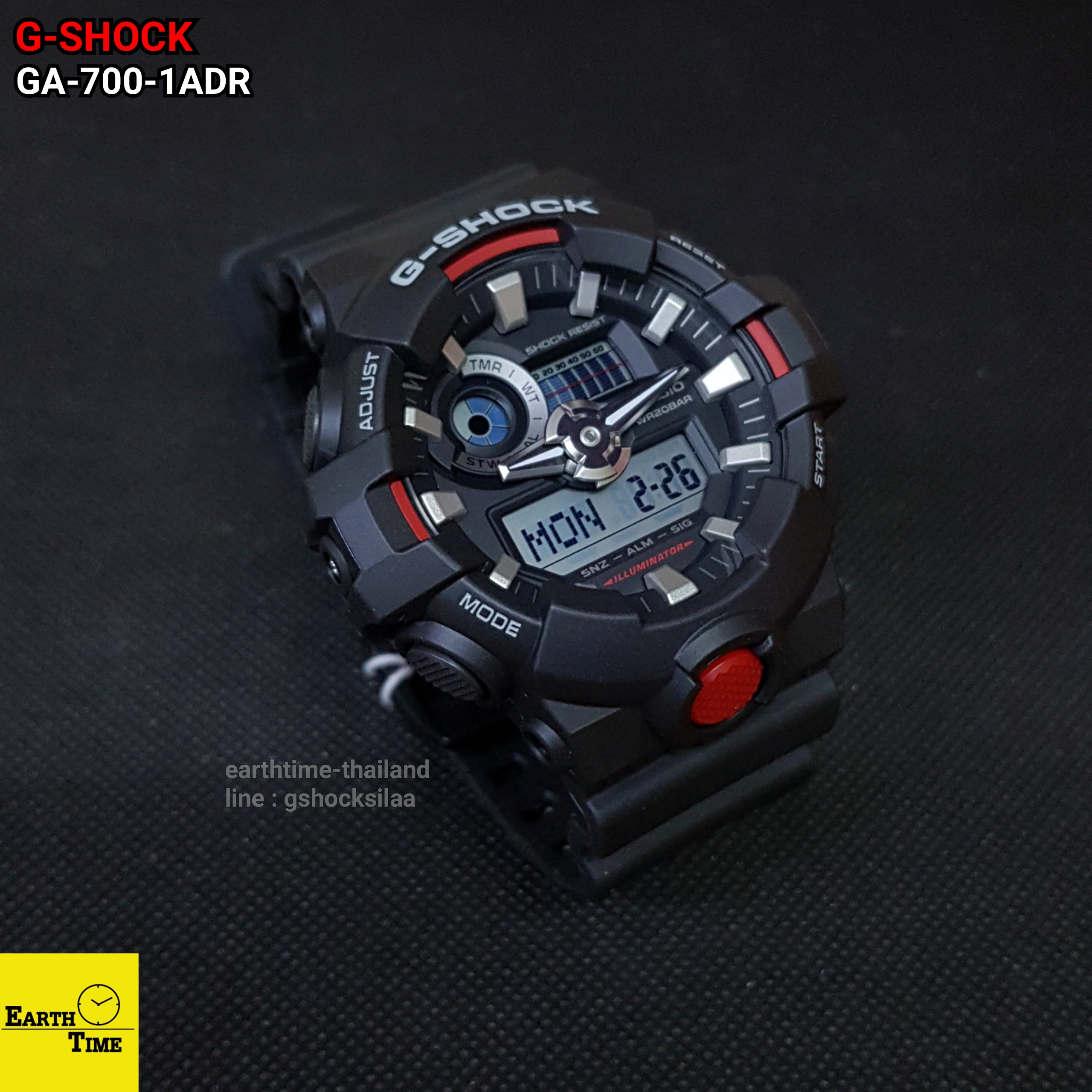 G-Shock ของใหม่แท้100% รับประกัน 1 ปี GA-700-1ADR