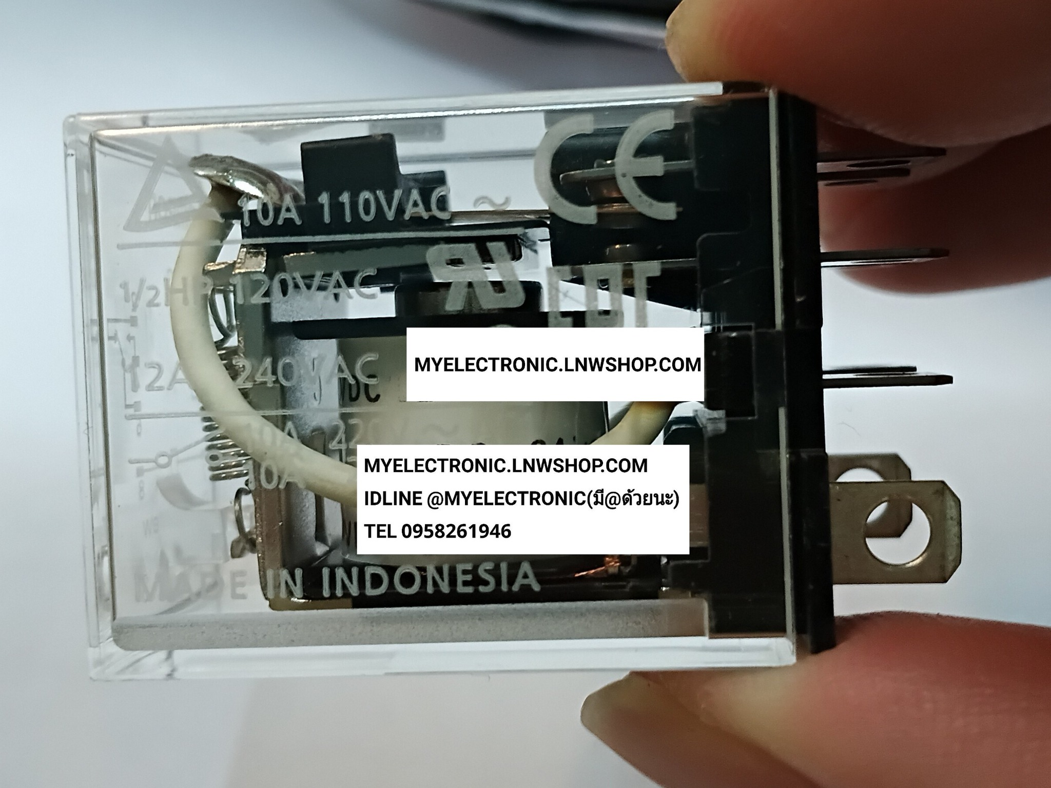 ขาย , LY2-12VDC , LY2-DC12V , รีเลย์, RELAY , รีเลย์LY2 , รีเลย์12V , 8ขา , รีเลย์คอยล์12V , ยี่ห้อ , OMRON , ออมรอน , ของแท้ , ราคา , ตัวละ , . . . หน่วย , บาท